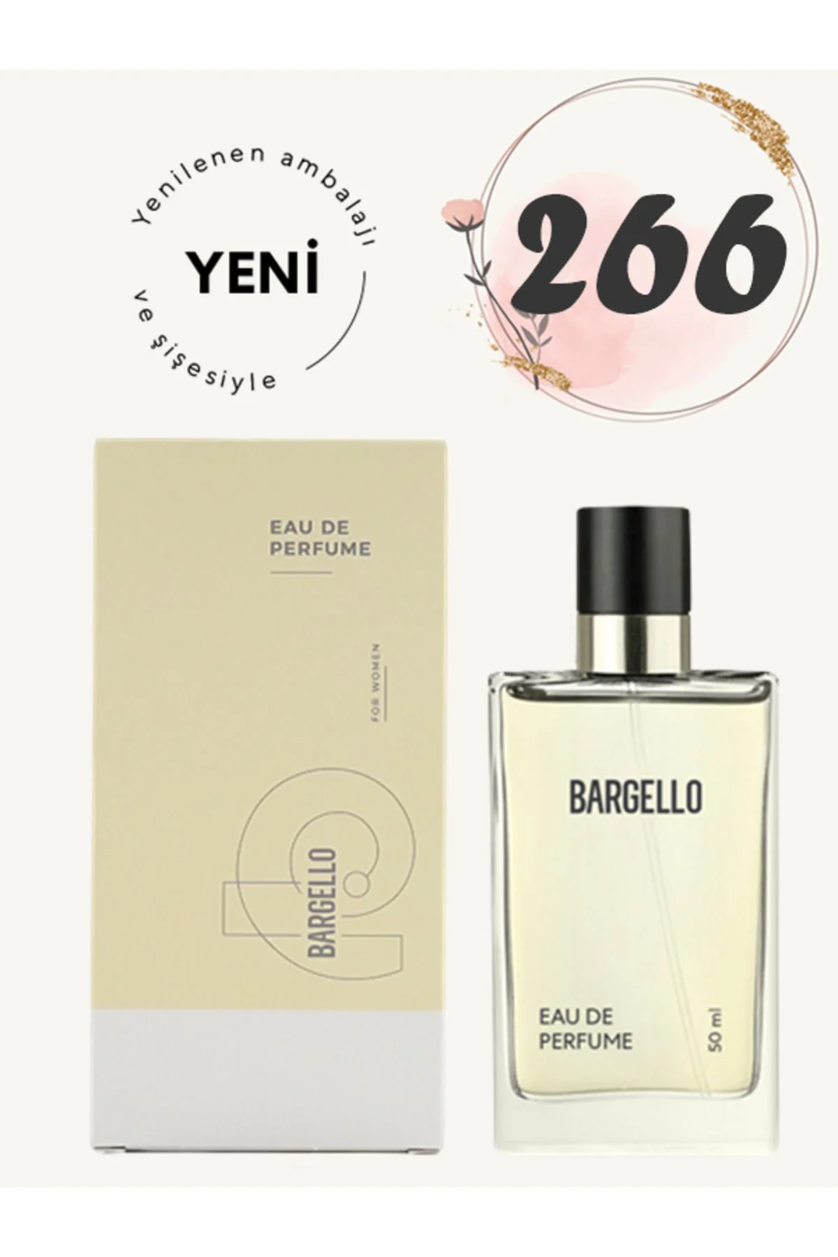 KADIN PARFÜM 266 FLORAL 50 ML EDP 8691841304693