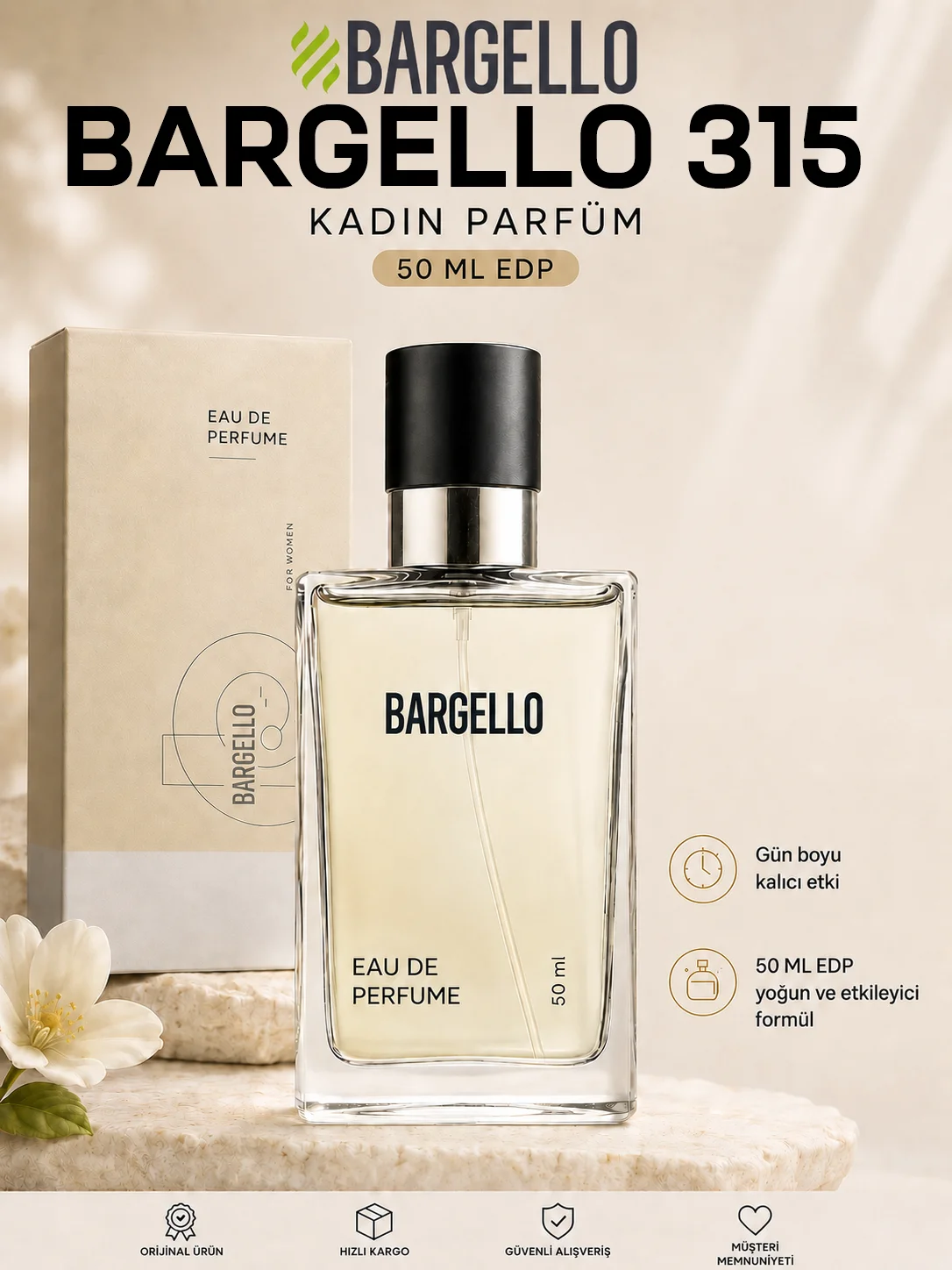 KADIN PARFÜM 315 FLORAL 50 ML EDP 8691841304710