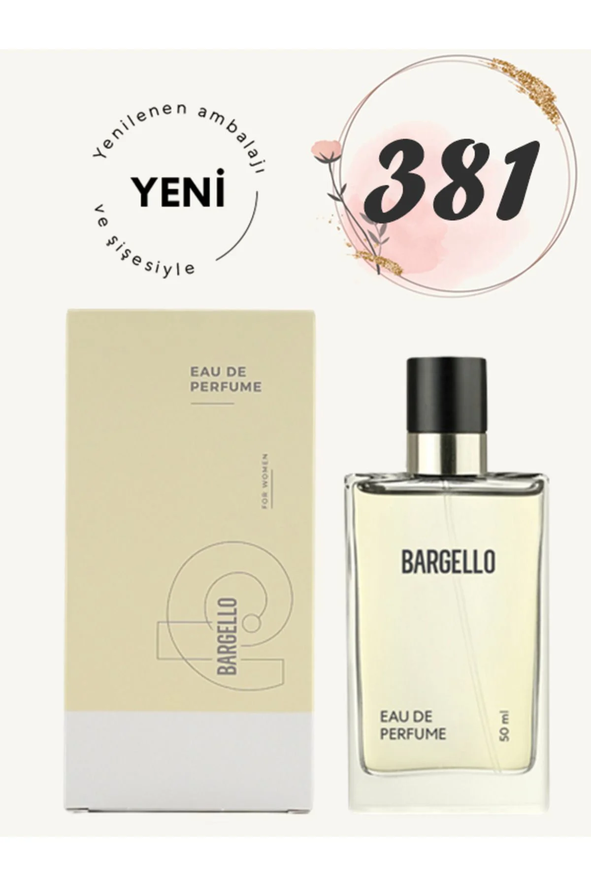 KADIN PARFÜM 381 FLORAL 50 ML EDP 8691841304722