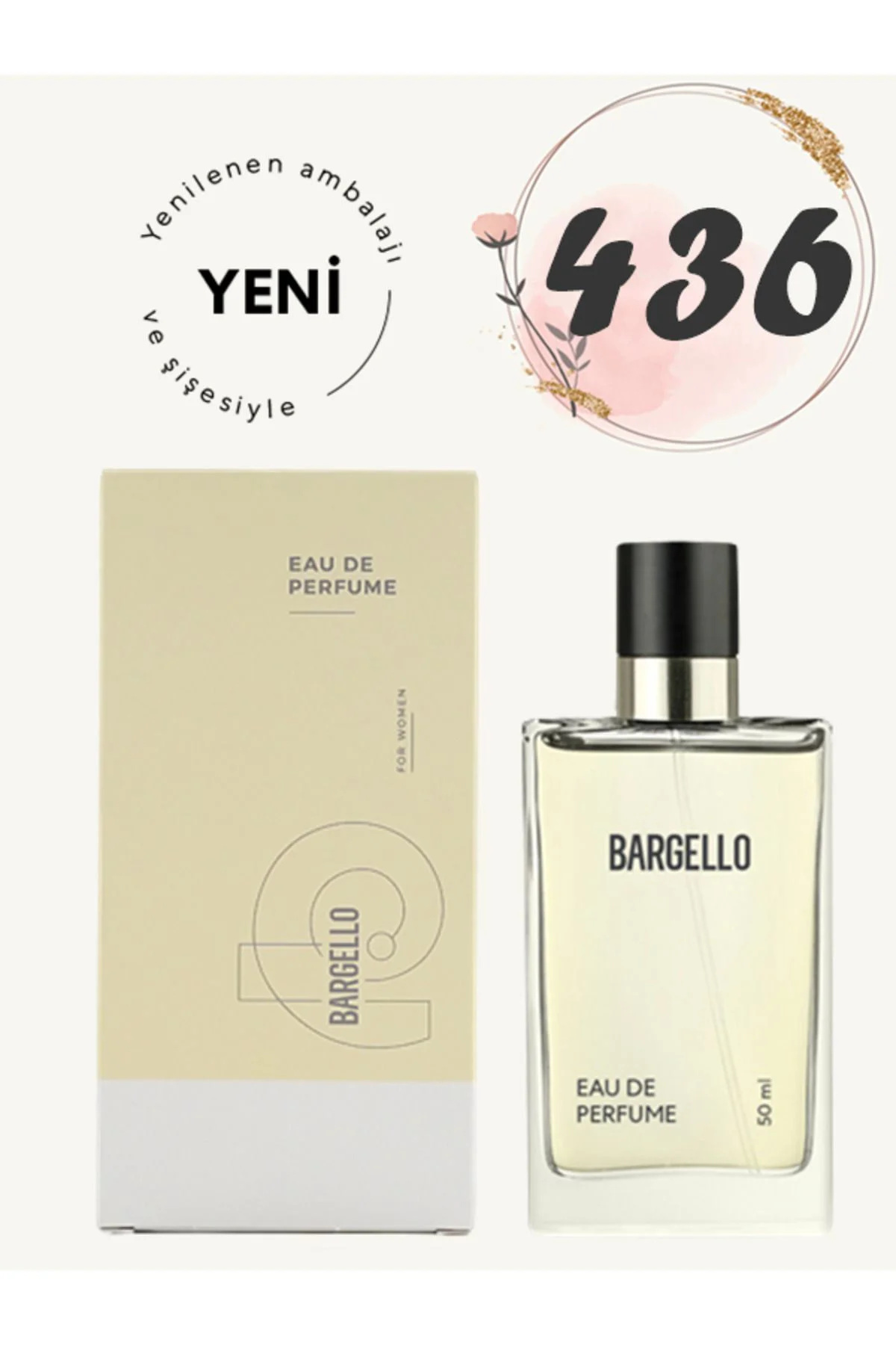 KADIN PARFÜM 436 FLORAL 50 ML EDP 8691841304740 KADIN PARFÜM 436 FLORAL 50 ML EDP 8691841304740