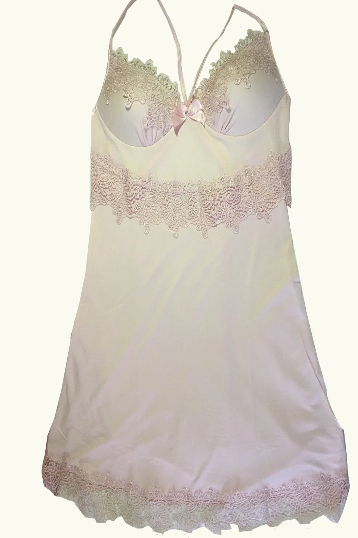 Kadın Pembe Penye 6'lı Göğüs Kaplı Çeyiz Seti 3007