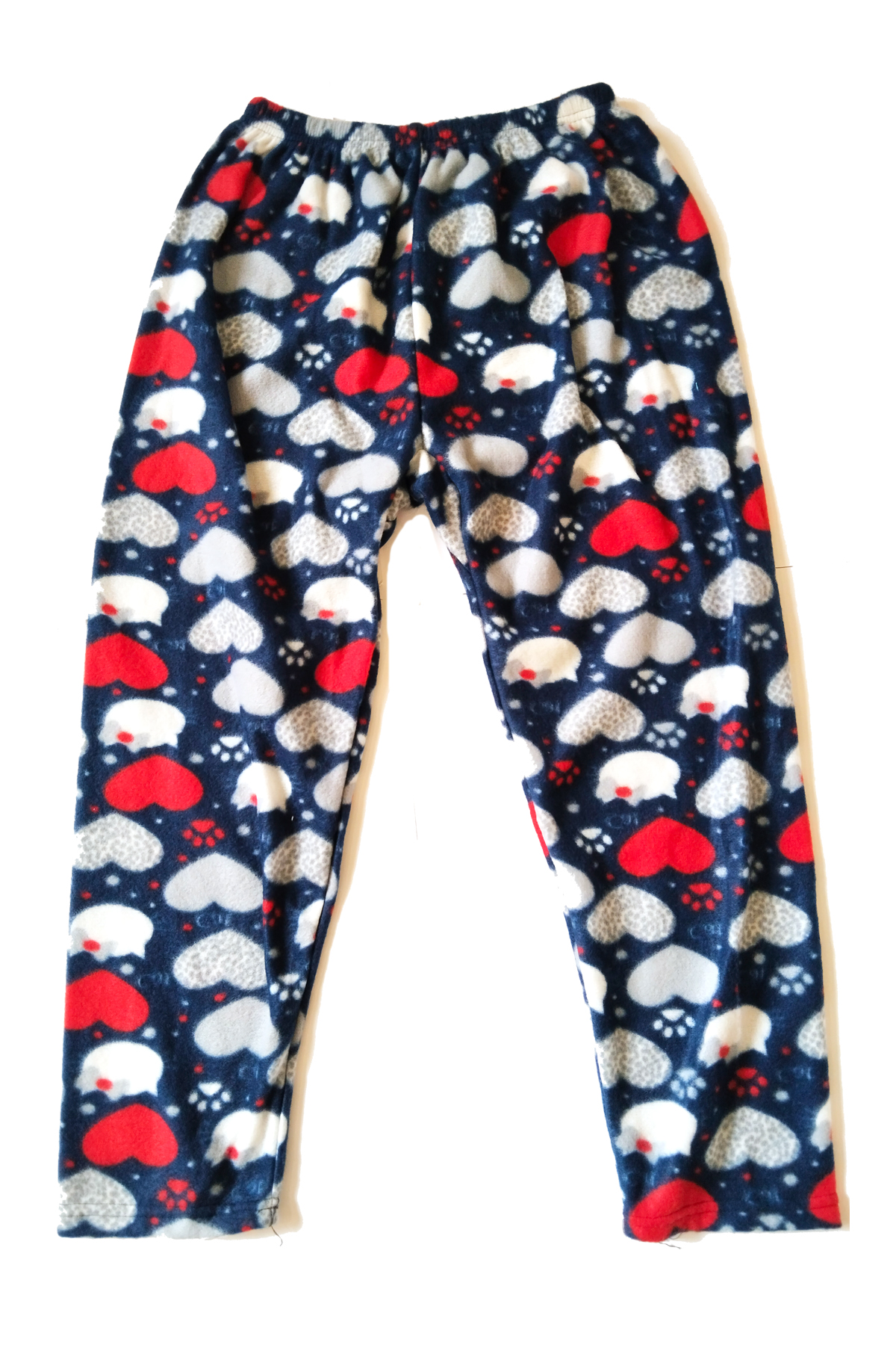 Kadın Polar Pijama Altı Termal Özellikli Kalp Desenli Büyük Beden Kadın Polar Pijama Altı Termal Özellikli Kalp Desenli Büyük Beden