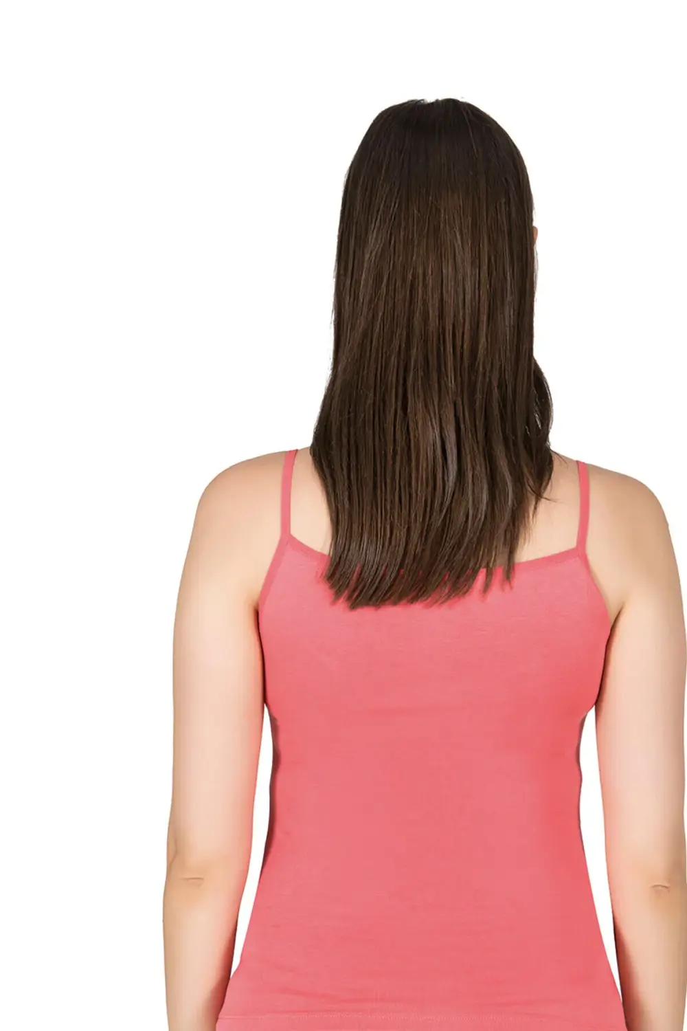 Kadın Premium Kumaş Viskon Saten Yakalı Esnek Rahat İnce Askılı A