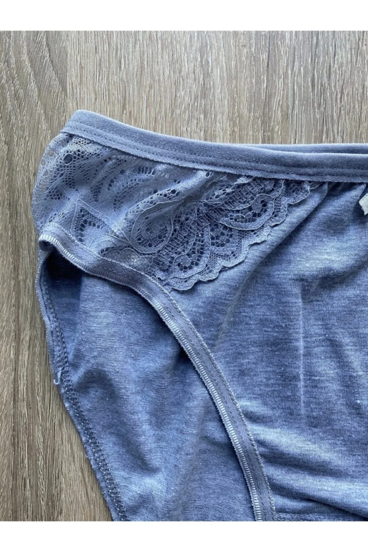 Kadın Renkli Bikini Alt Kombin Firuze 6 Lı Yeni Sezon