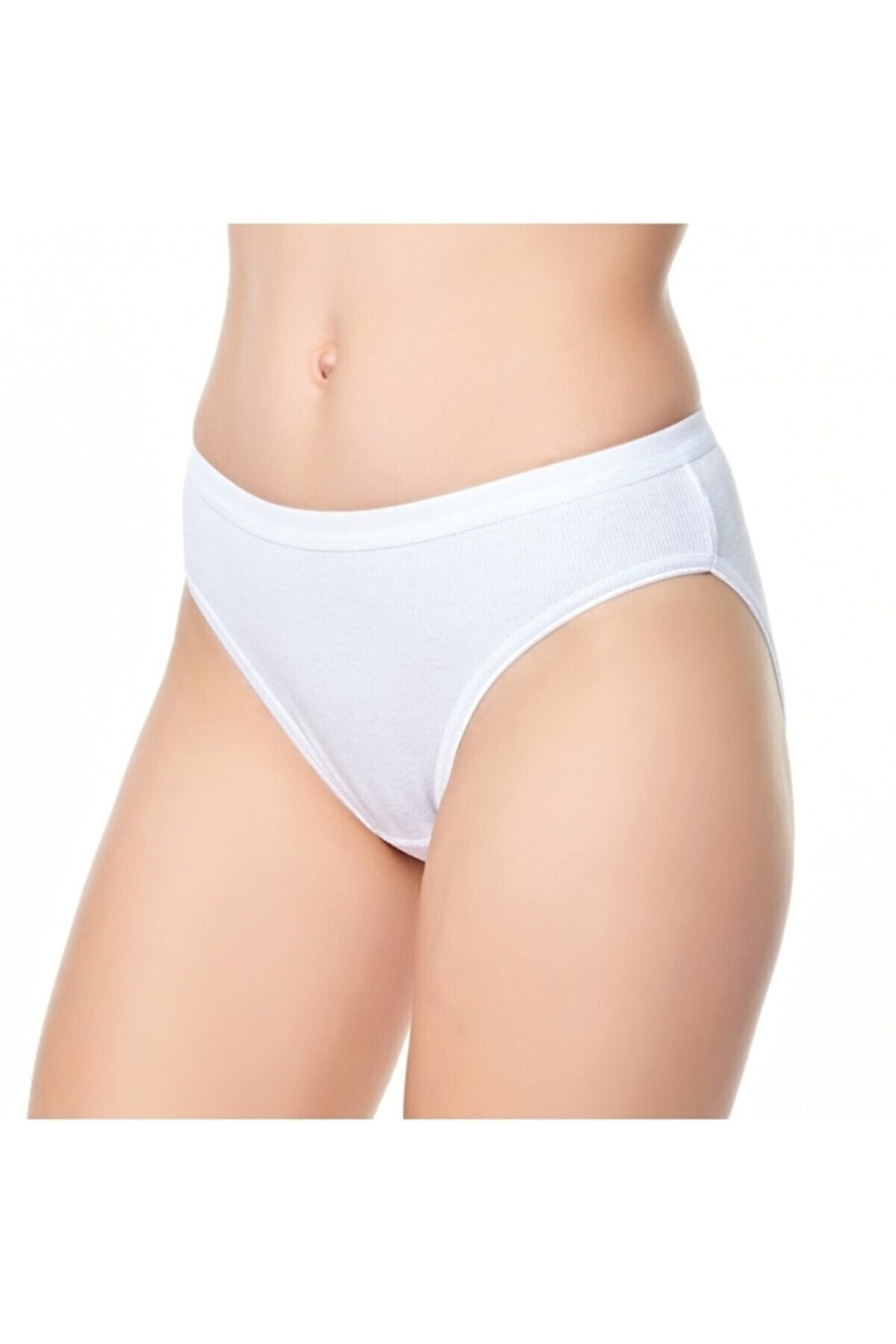 Tutku Kadın Renkli Kaşkorse Bikini Külot 12'Lı