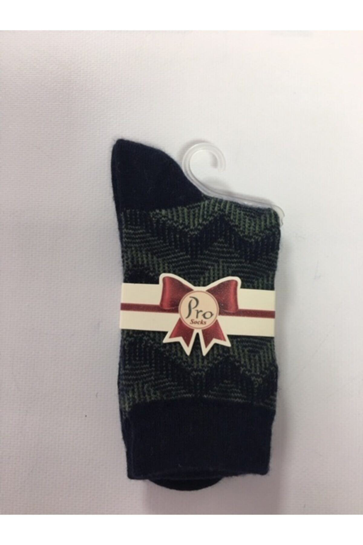 Kadın Renkli Yün Kışlık Çorap 6 Renk