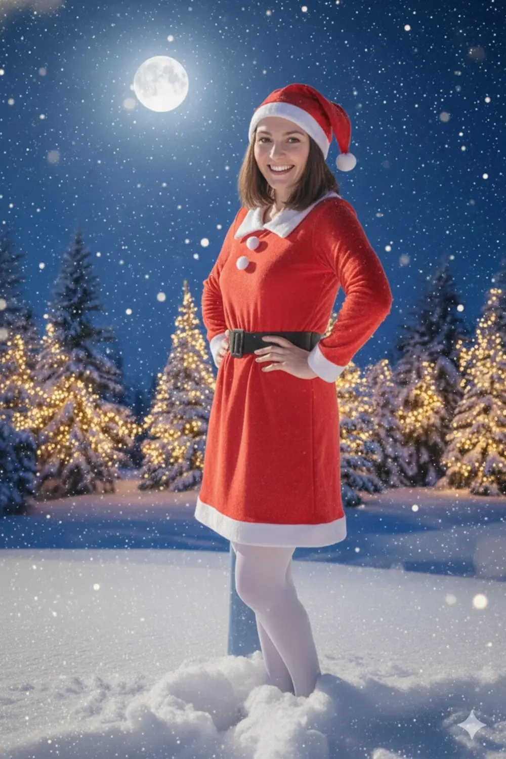 Parti Kırtasiye Kadın Santa Claus Elbisesi Kırmızı Peluş Detaylı Kışlık Yılbaşı P Parti Kırtasiye Kadın Santa Claus Elbisesi Kırmızı Peluş Detaylı Kışlık Yılbaşı P