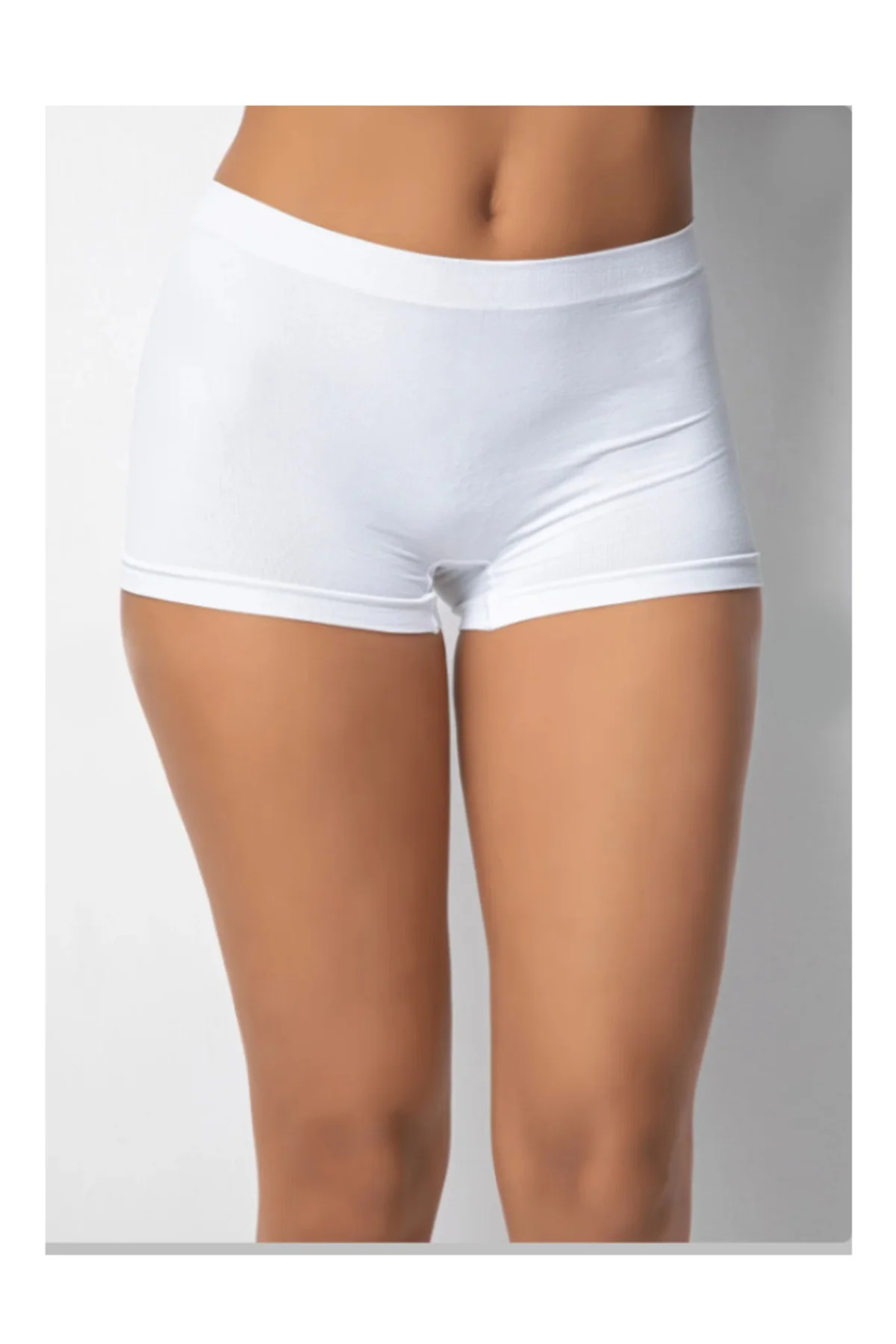 Kadın Seamless Mini Şort Boxer 030