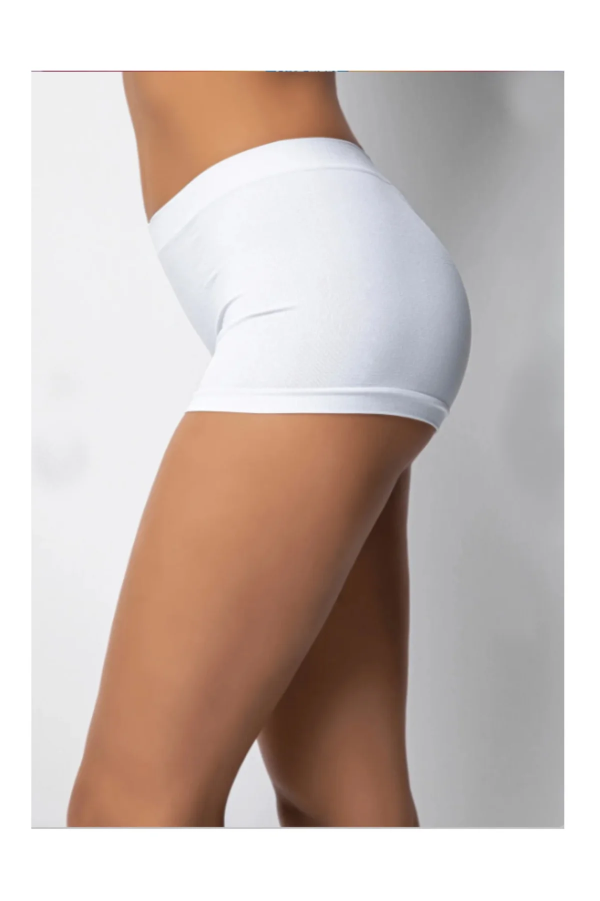 Kadın Seamless Mini Şort Boxer 030