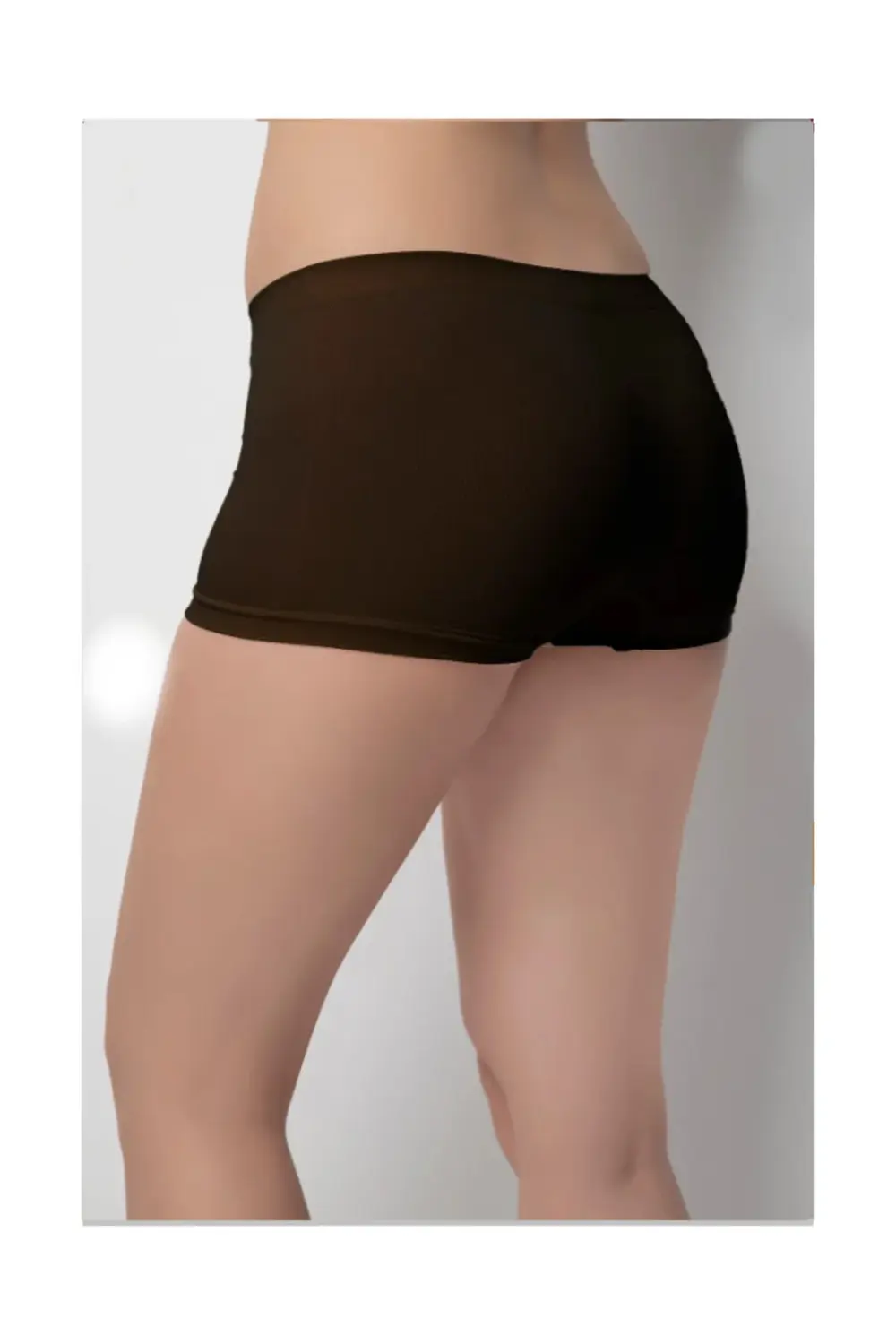 Kadın Seamless Mini Şort Boxer 030