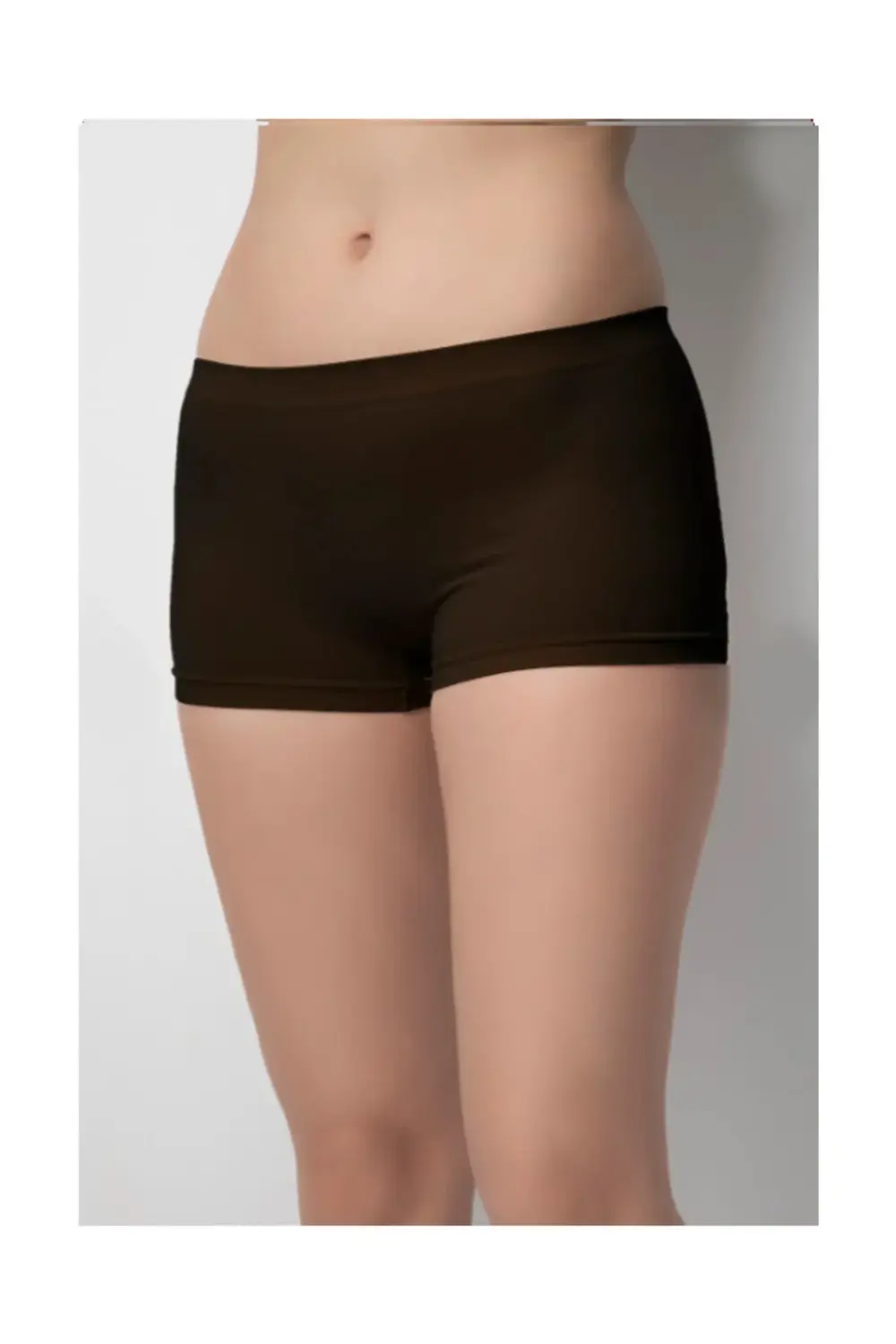 Kadın Seamless Mini Şort Boxer 030