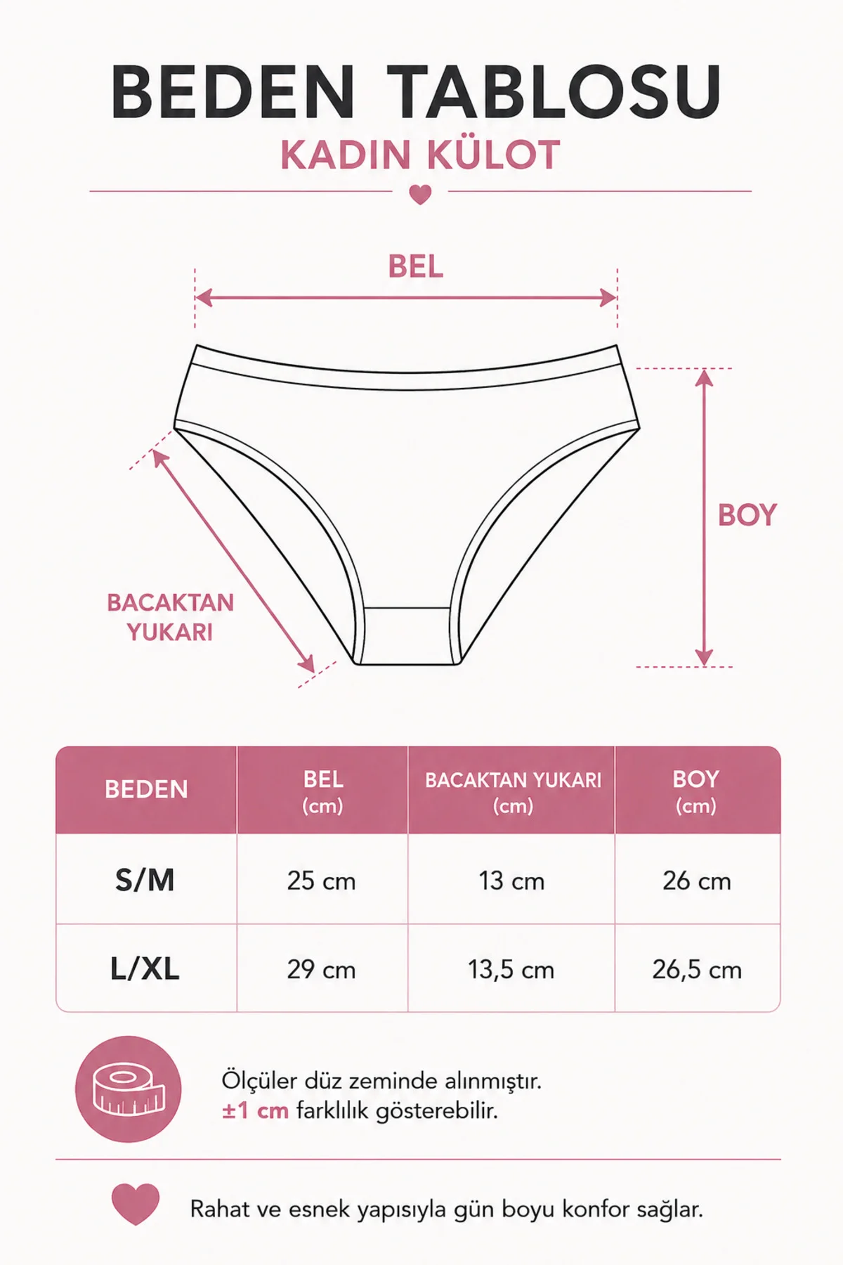 Kadın Silikonlu Yüksek Bel Lazer Kesim Dikişsiz Külot – İz Yapmaz Kaymaz Bantlı 3 lü Paket