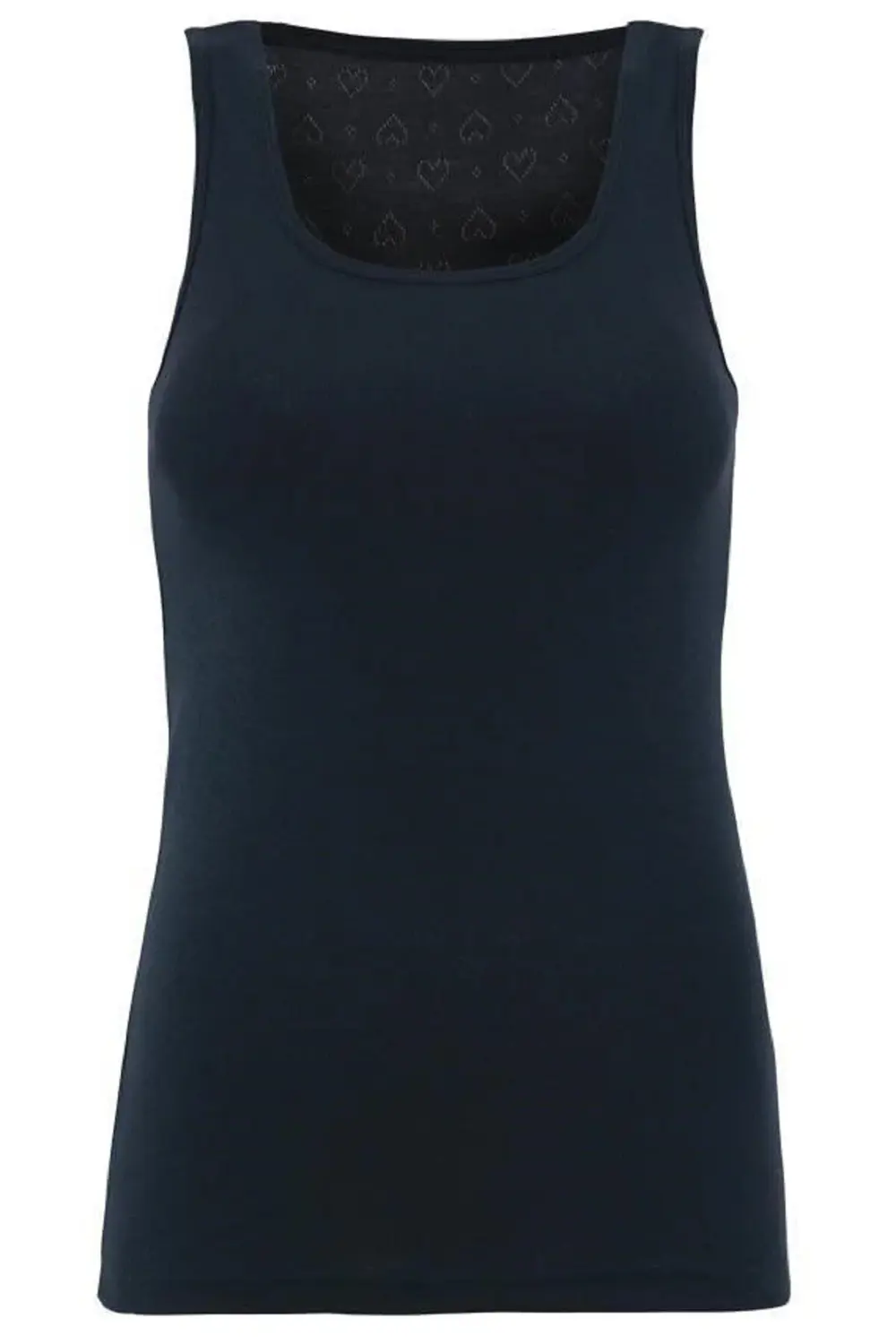 Kadın Siyah 1. Seviye Termal Kalın Askılı Atlet