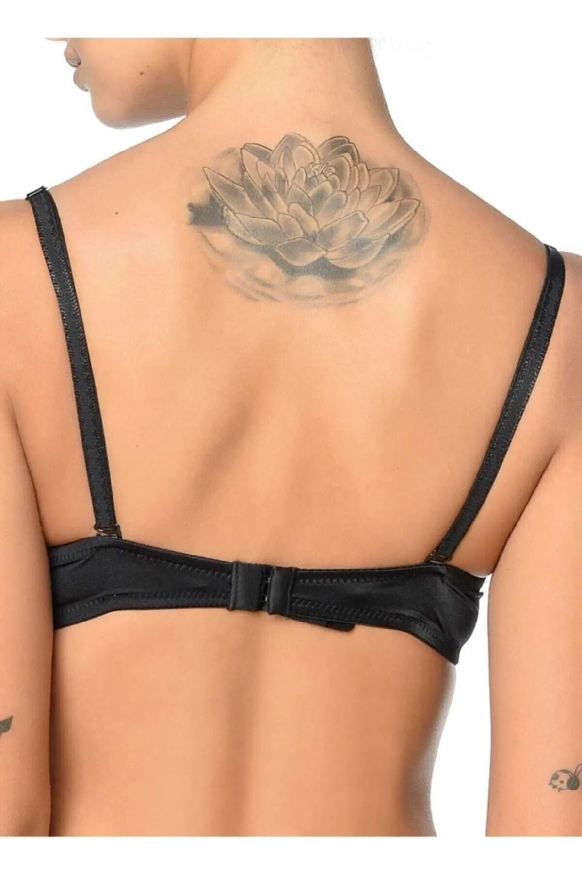 Kadın Siyah 2 Beden Büyüten Full Push-up Dolgulu Sihirli Destekli