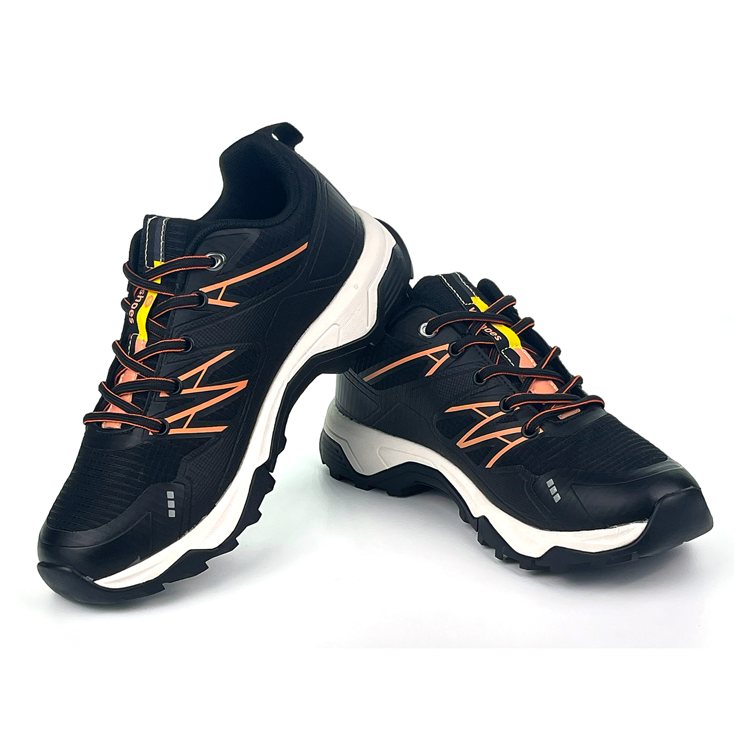 Kajila Kadın Siyah Bağcıklı Rahat Outdoor Günlük Sneaker Ayakkabı Kajila Kadın Siyah Bağcıklı Rahat Outdoor Günlük Sneaker Ayakkabı