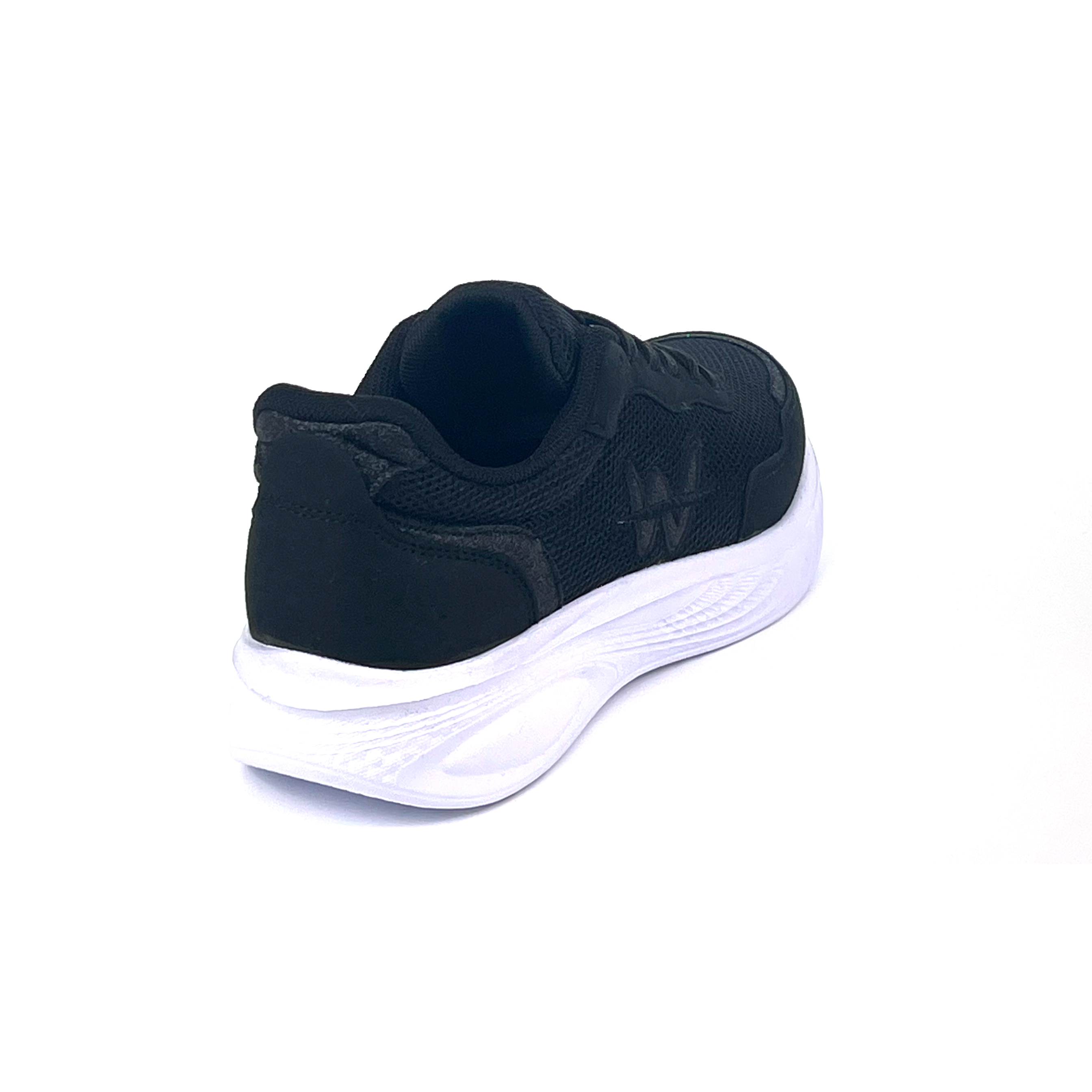 Kajila Kadın Siyah Beyaz Hafif Fileli Günlük Rahat Sneaker Spor Ayakkabı