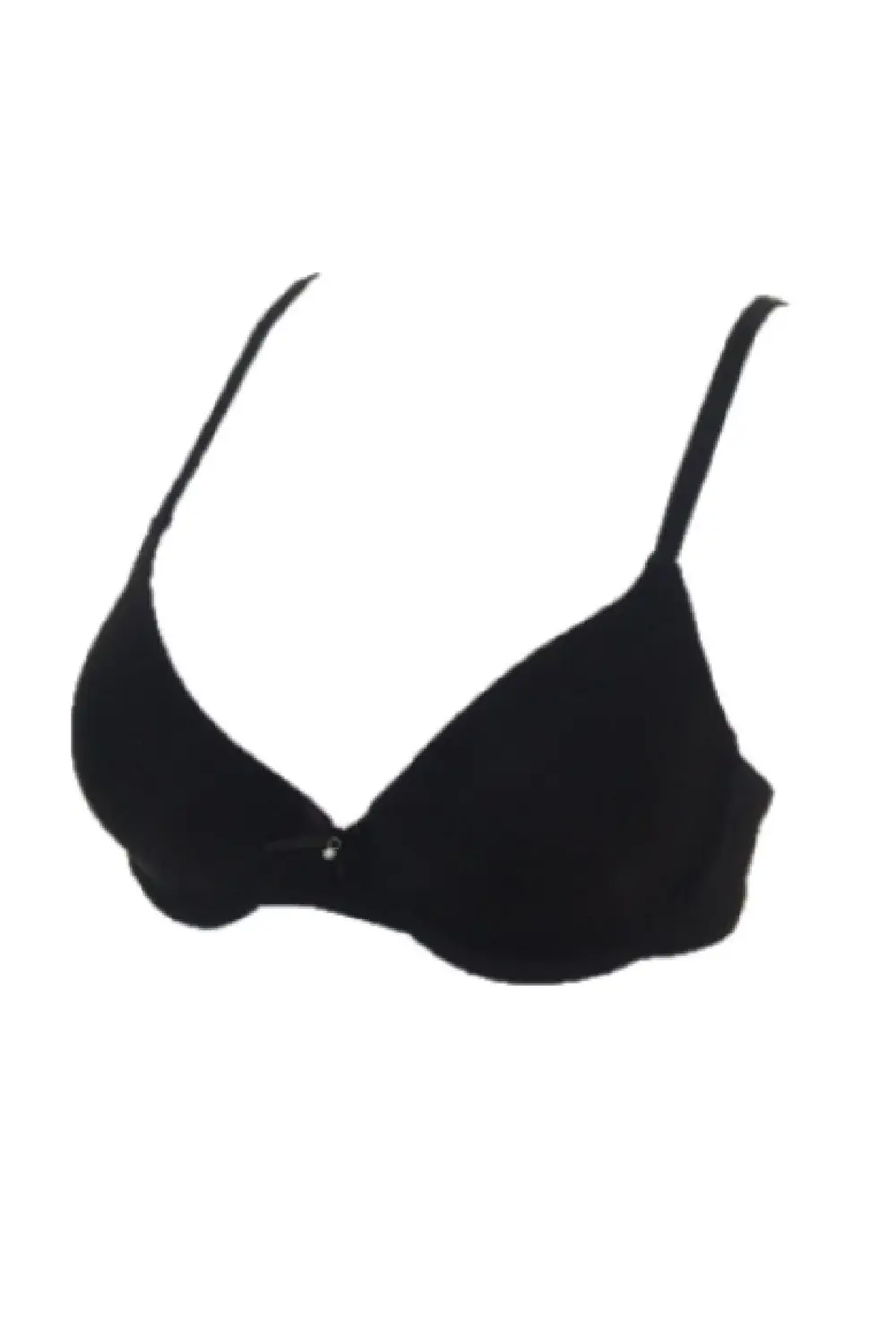 Kadın Siyah Ekstra Konfor Desteksiz Yumuşak Soft Cup Rahat Sütyen