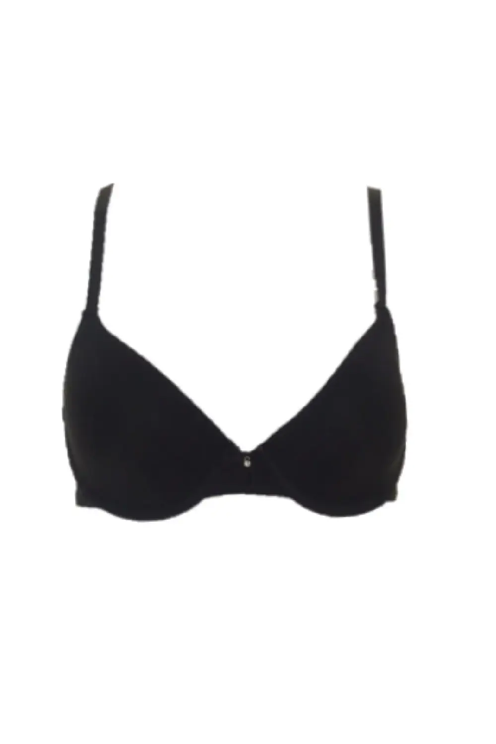 Kadın Siyah Ekstra Konfor Desteksiz Yumuşak Soft Cup Rahat Sütyen