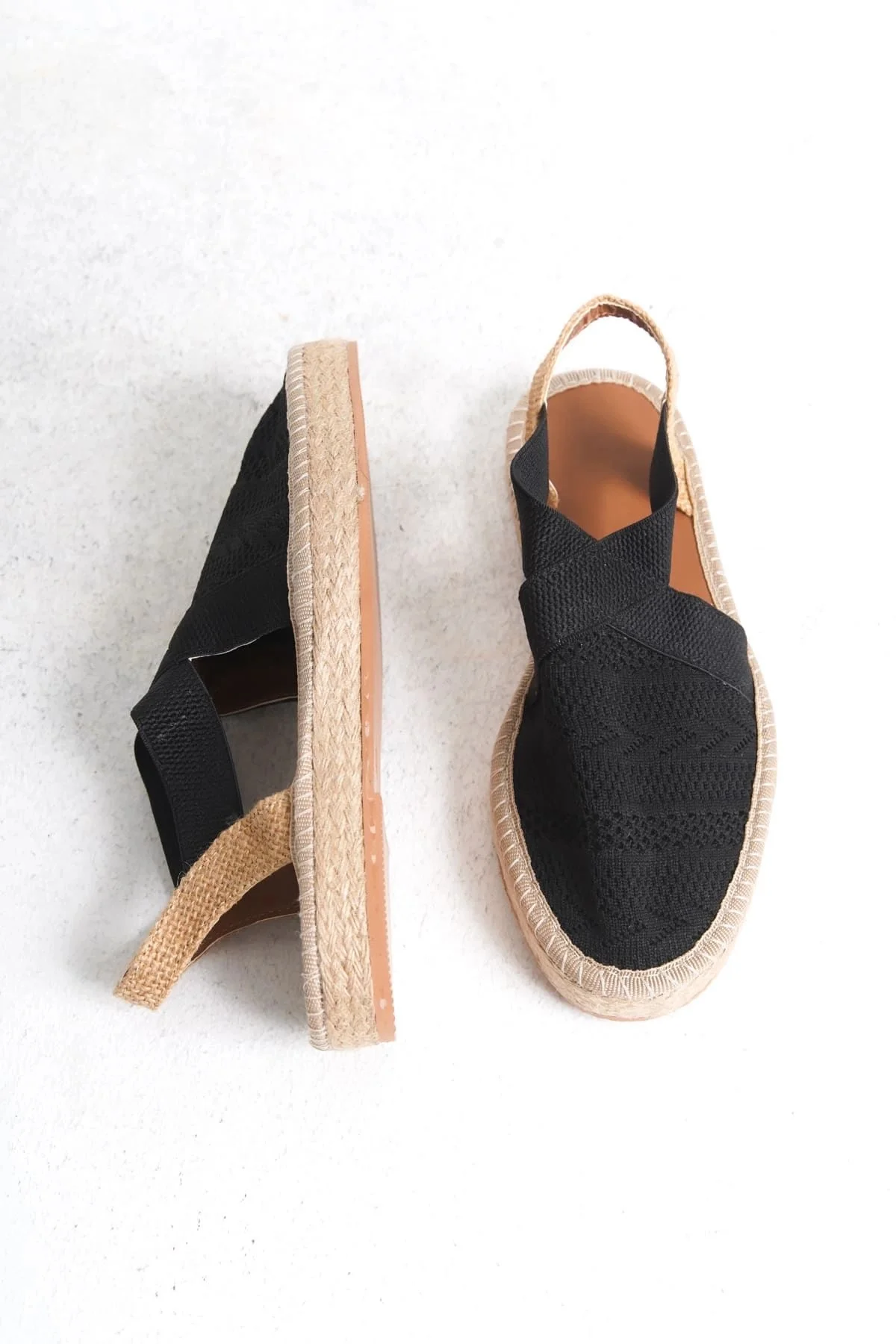 Kadın Siyah Espadril Ayakkabı TR19MY01A