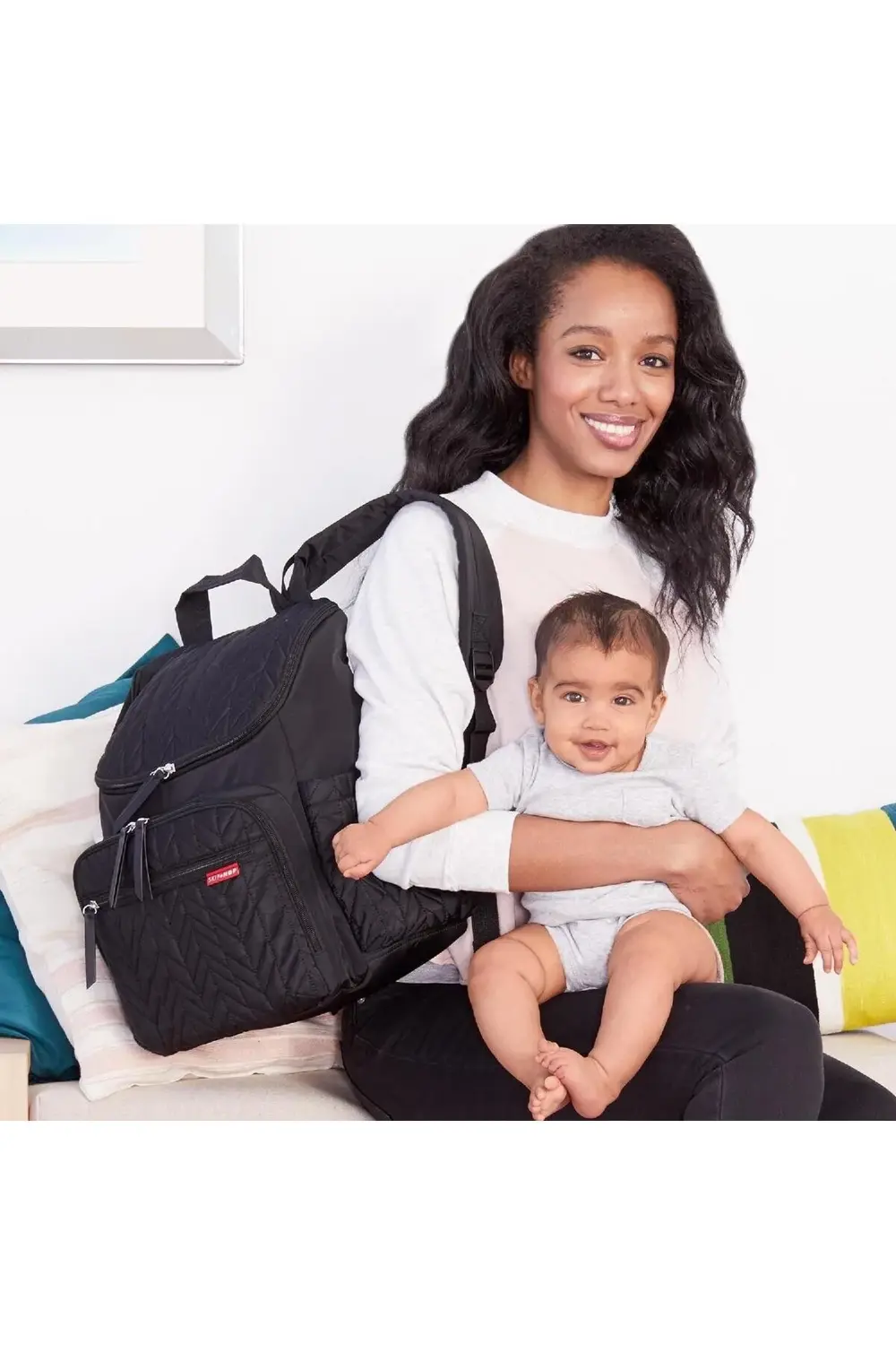 Kadın Siyah Forma Sırt Çantası