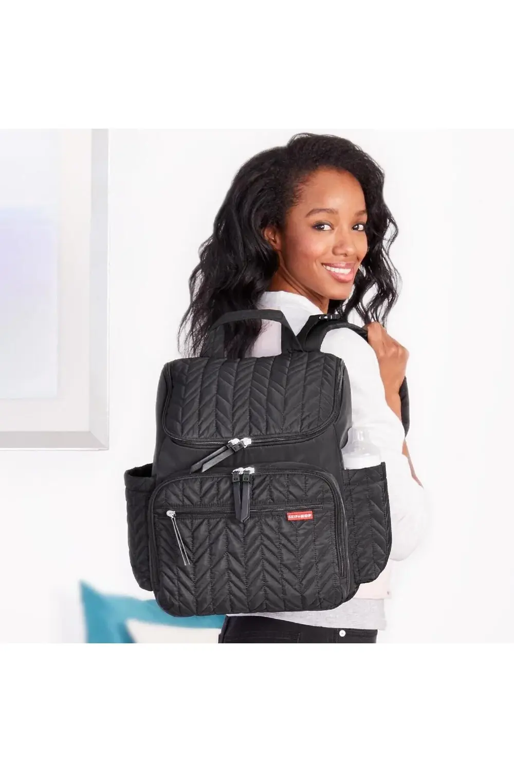 Kadın Siyah Forma Sırt Çantası