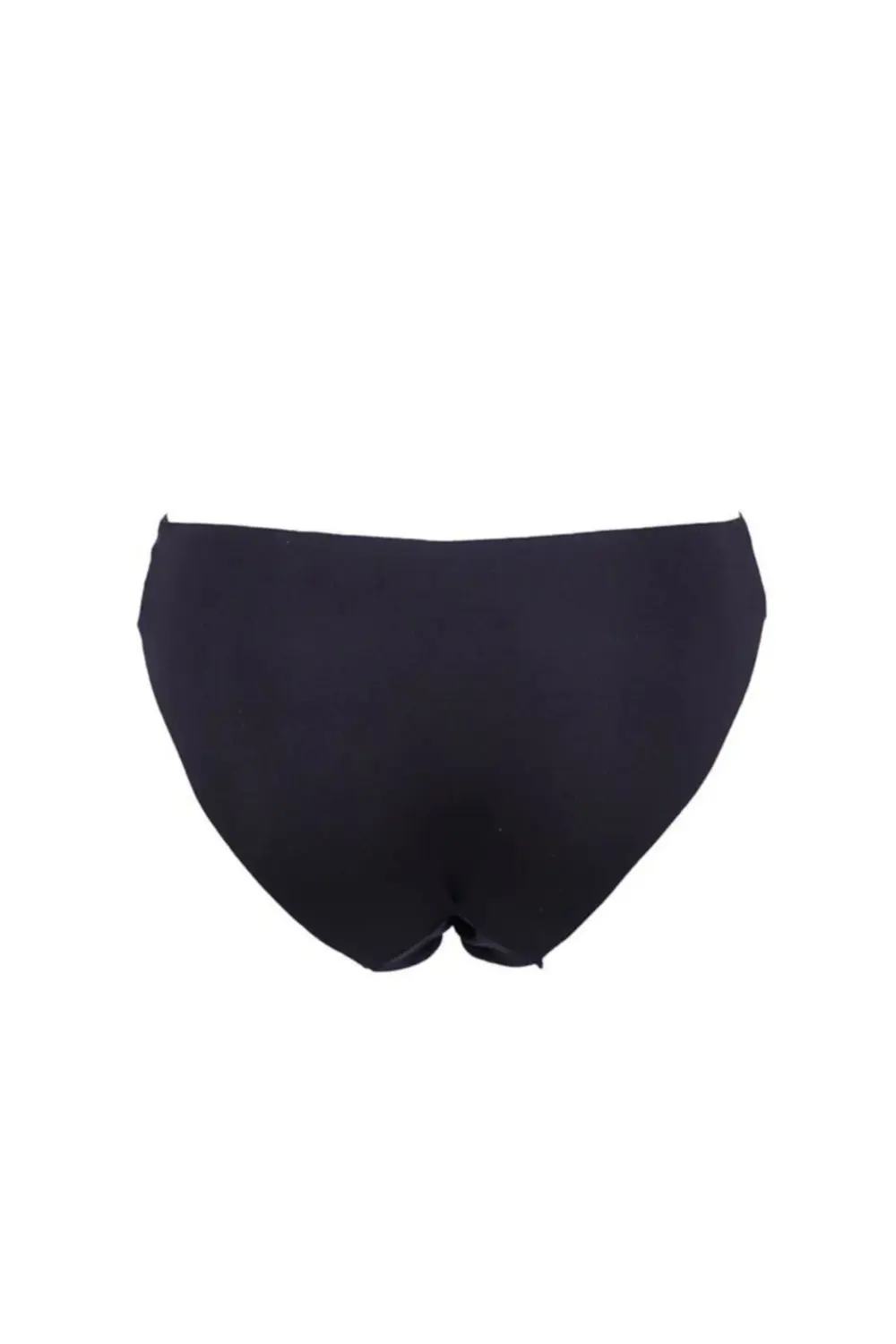 Kadın Siyah Lazer Kesim Külot 3888