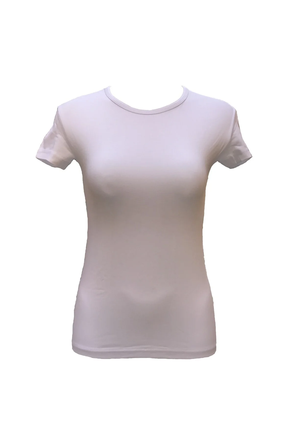 Kadın Siyah  Modal Yaka Biyeli Body