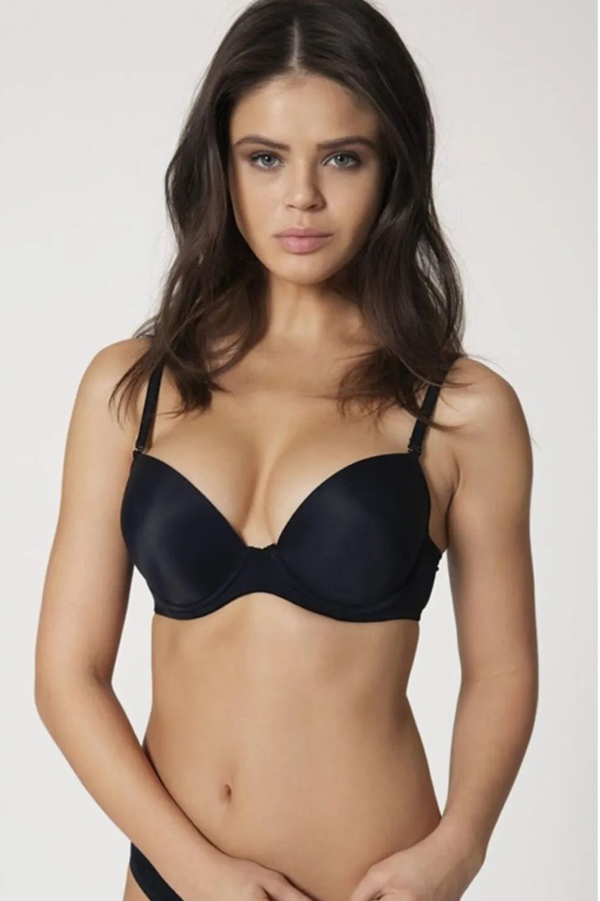 Kadın Siyah Push Up Dolgulu Basic Sütyen 8350