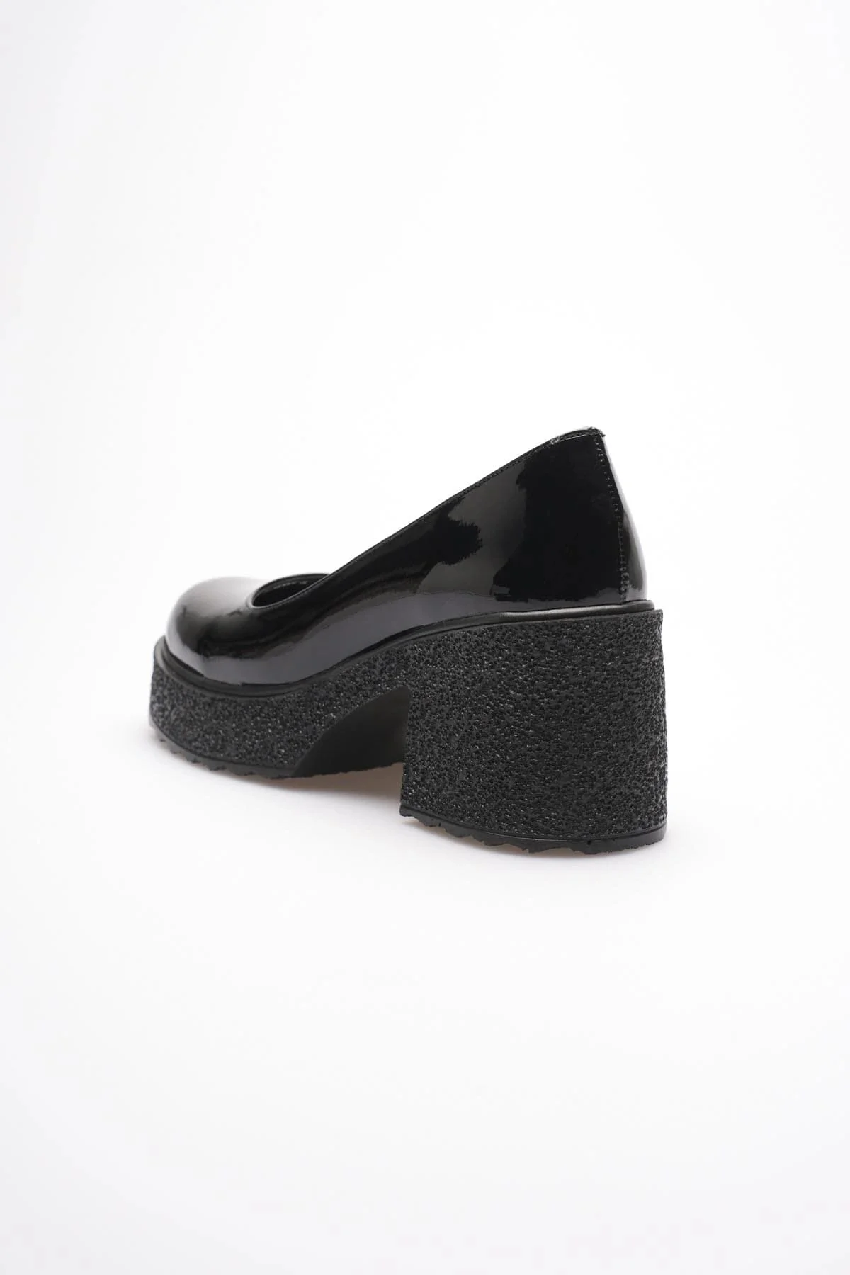 Kadın Siyah Rugan Günlük Ayakkabı TR06MS04A