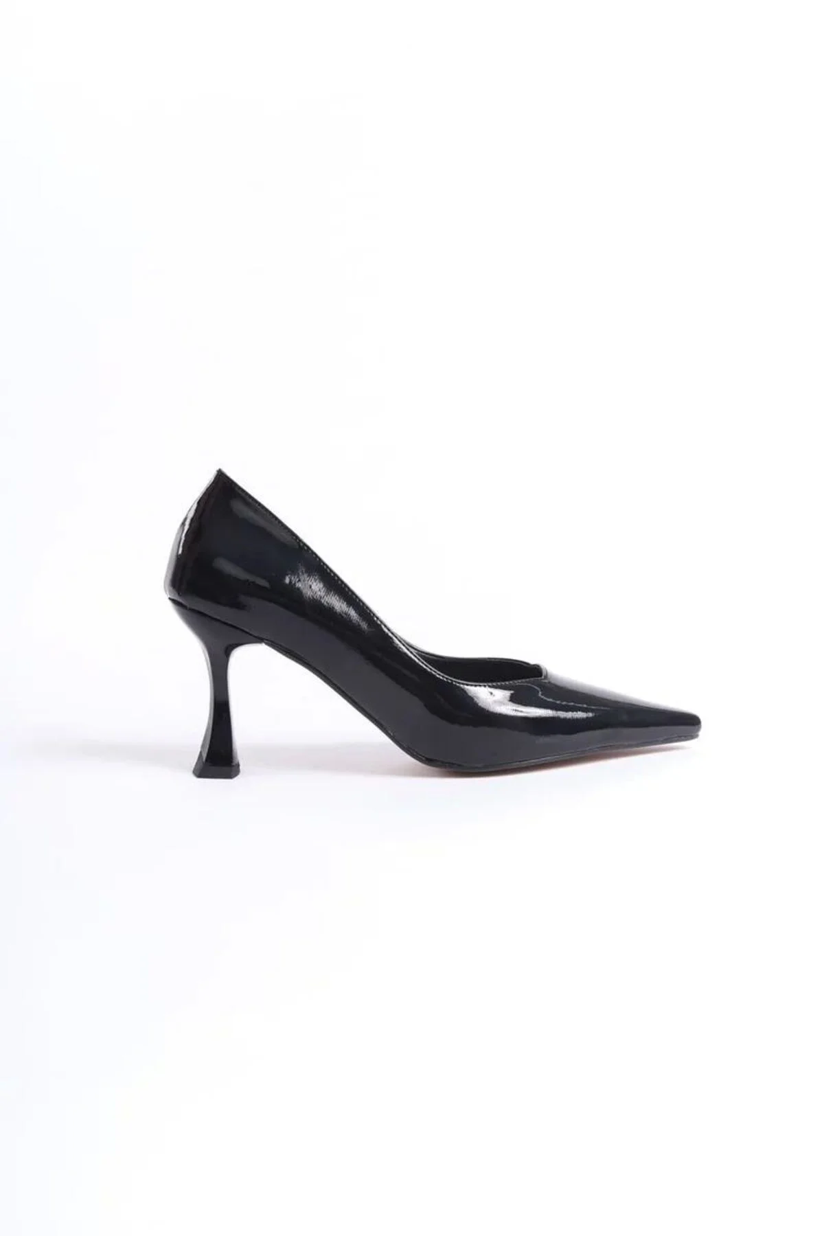 Kadın Siyah Rugan Stiletto TR08MS27A Kadın Siyah Rugan Stiletto TR08MS27A