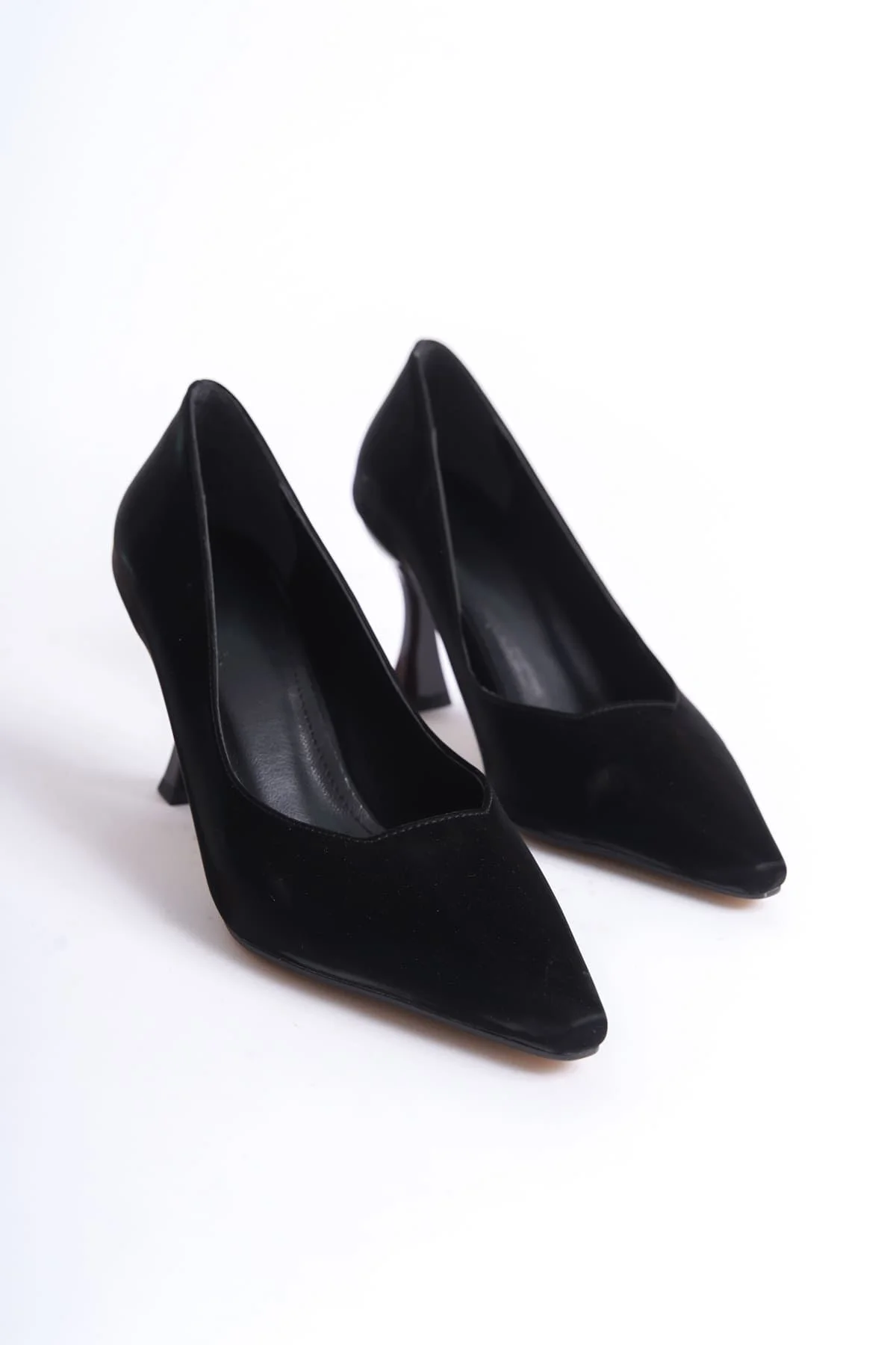 Kadın Siyah Saten Stiletto TR08MS27D
