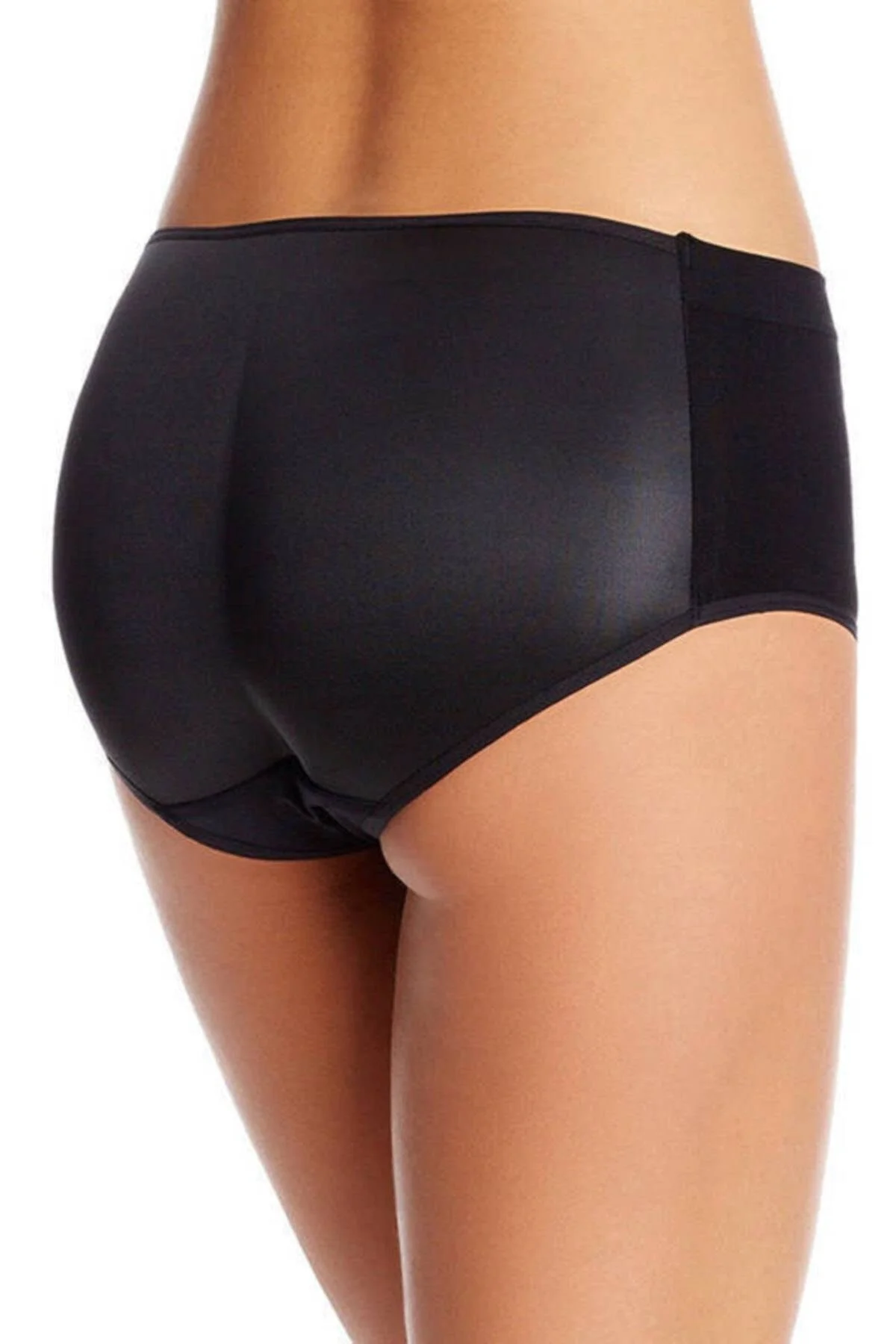 Kadın Siyah Seamless Slip Pop Up Külot Korse Yeni Sezon