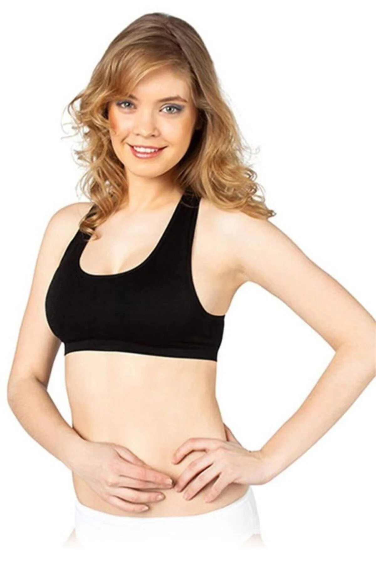 Kadın Siyah Spor  Büstiyer  855