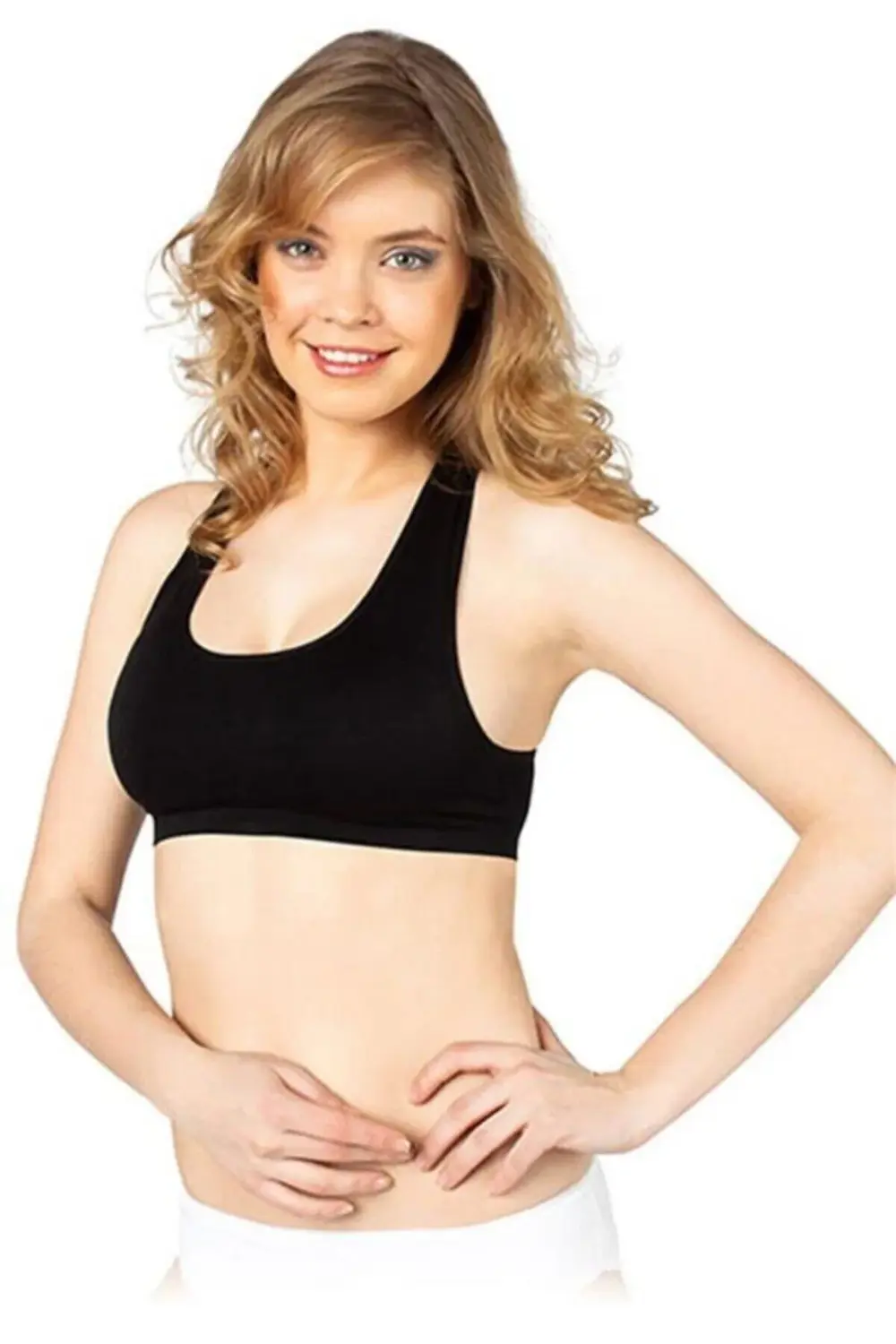 Kadın Siyah Spor Büstiyer 855