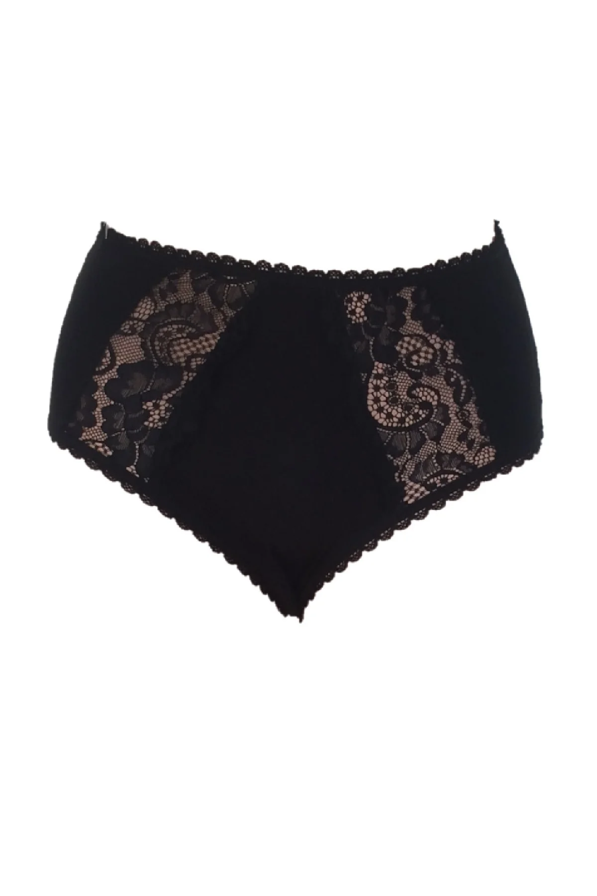 Kadın Slip Külot Dantelli Siyah 3