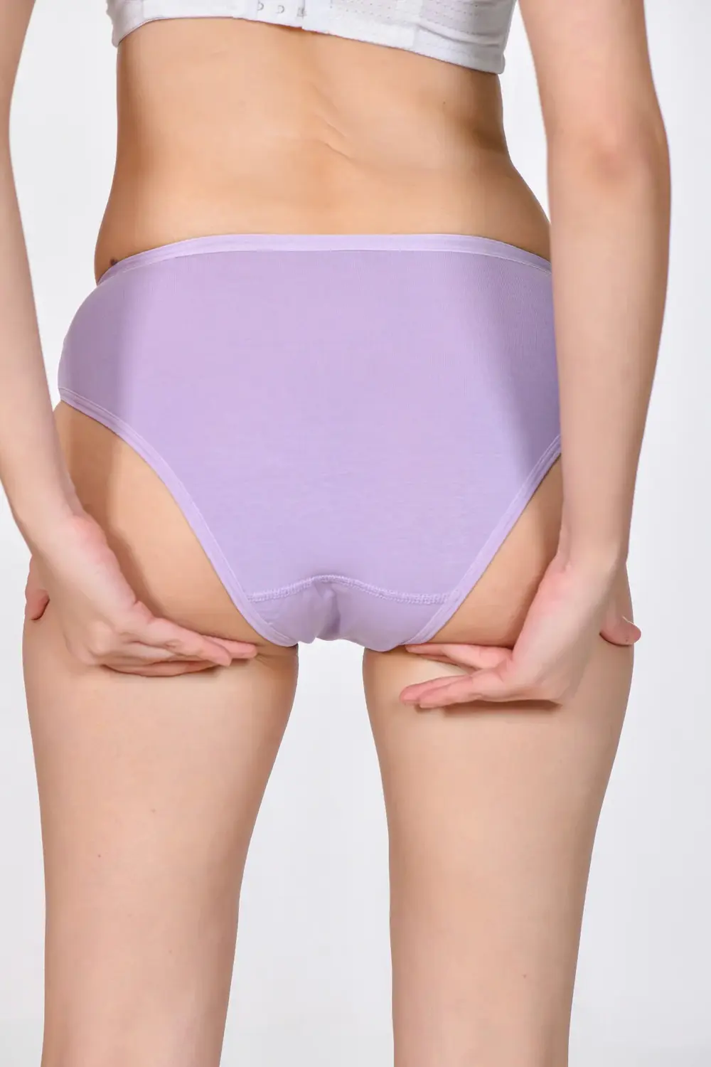 Kadın Slip Külot Lila 3'lü Paket