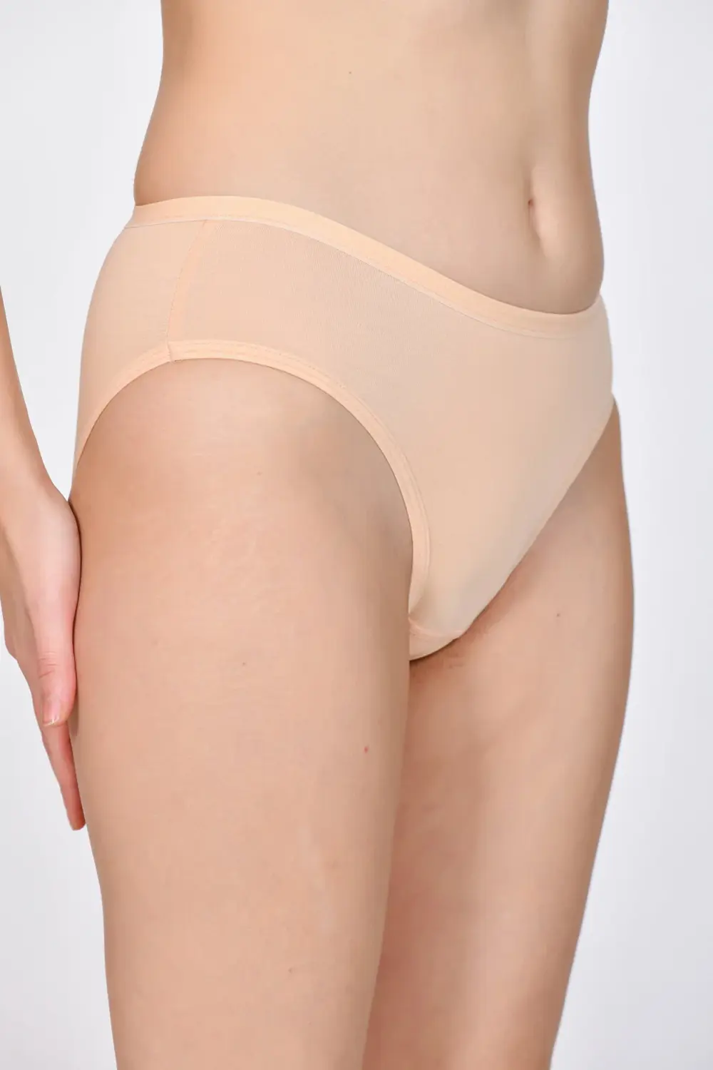 Kadın Slip Külot Ten Rengi 4'lü paket