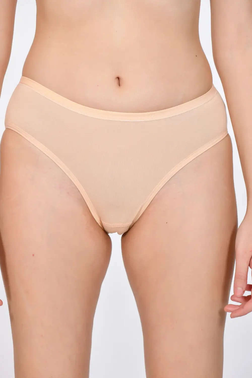 Kadın Slip Külot Ten Rengi 4'lü paket