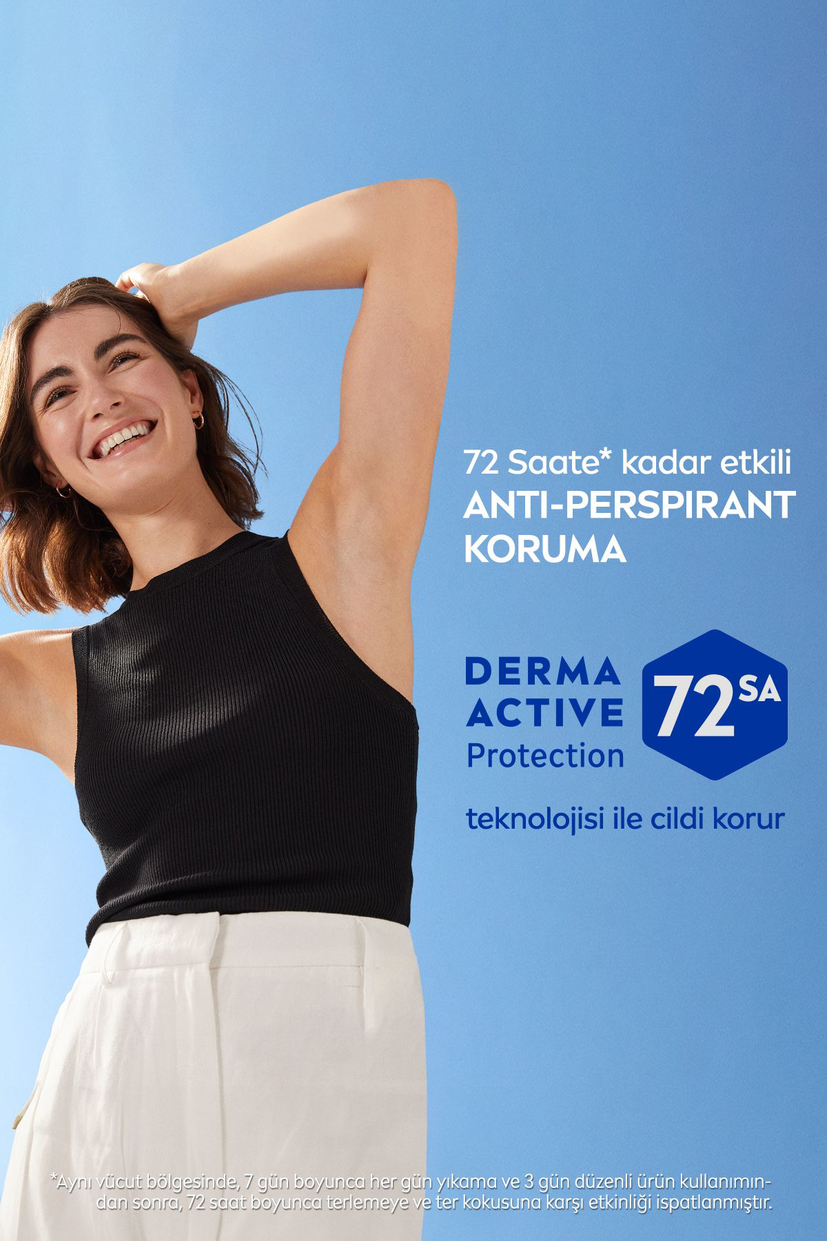 Nivea Kadın Sprey Deodorant Black&White İnvisible Clear 150Ml, 72 Saat 