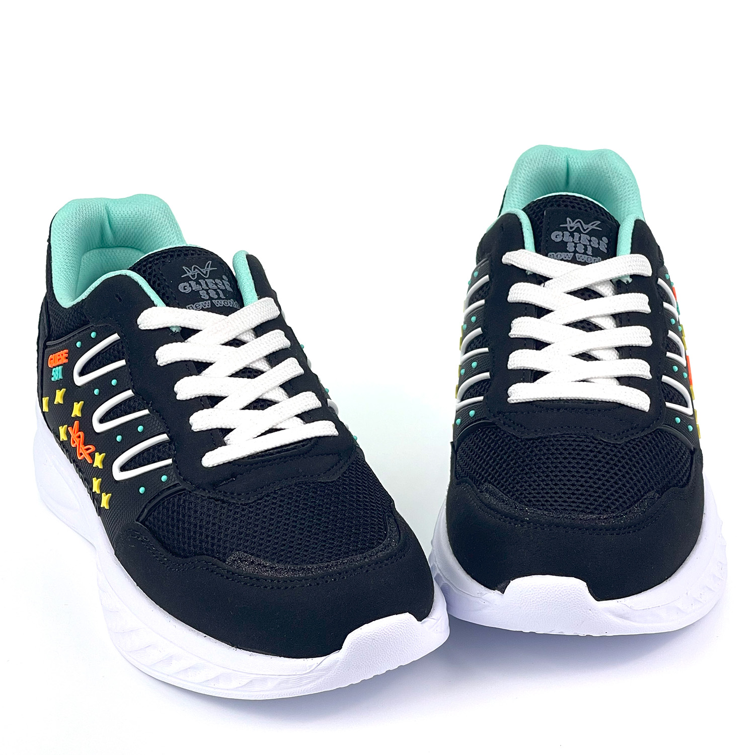 Kajila Kadın Su Yeşili Fileli Günlük Rahat Sneaker Spor Ayakkabı