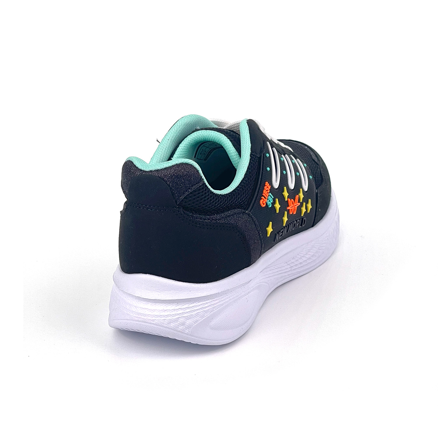 Kajila Kadın Su Yeşili Fileli Günlük Rahat Sneaker Spor Ayakkabı