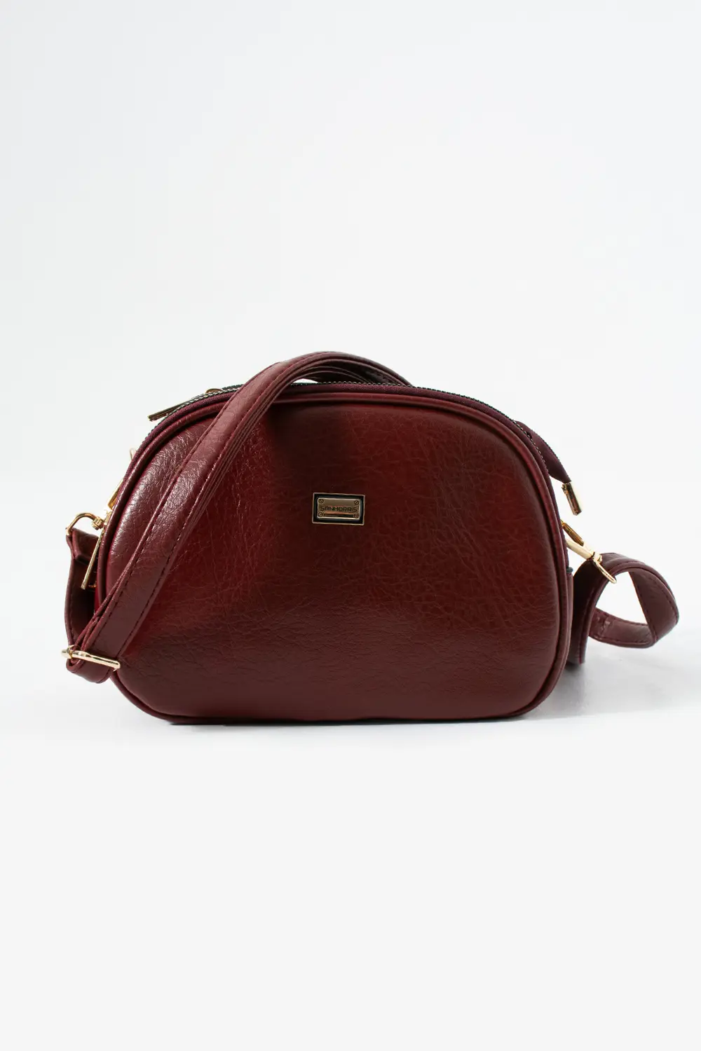 Kadın Suni Deri 4 Bölmeli Ayarlanabilir Çapraz Askılı Çapraz Ve O