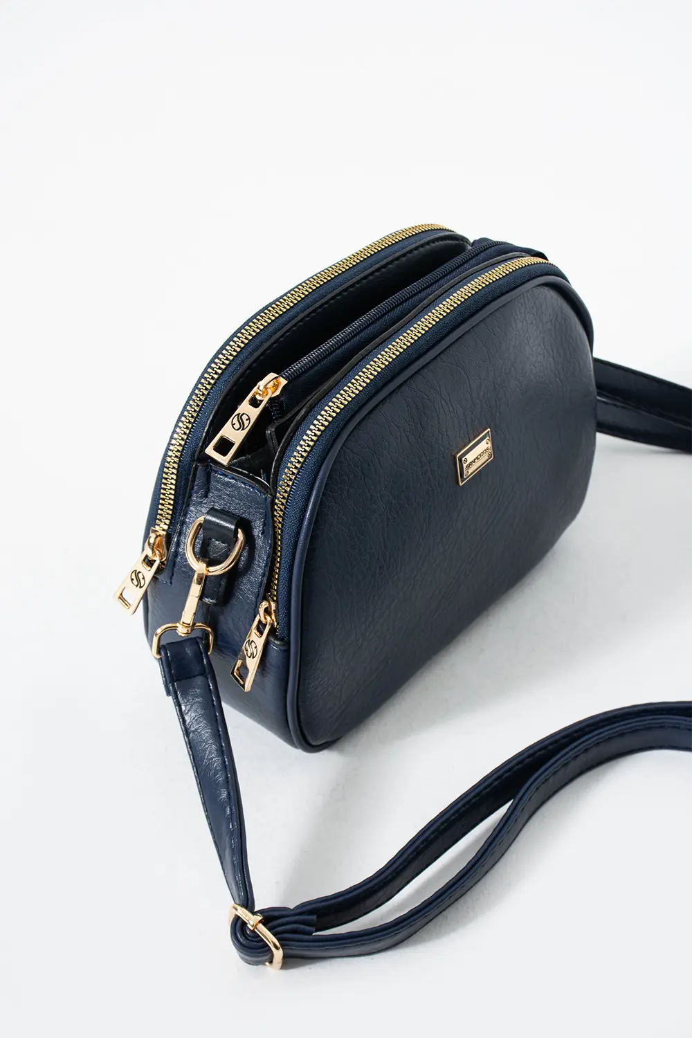 Kadın Suni Deri 4 Bölmeli Ayarlanabilir Çapraz Askılı Çapraz Ve O