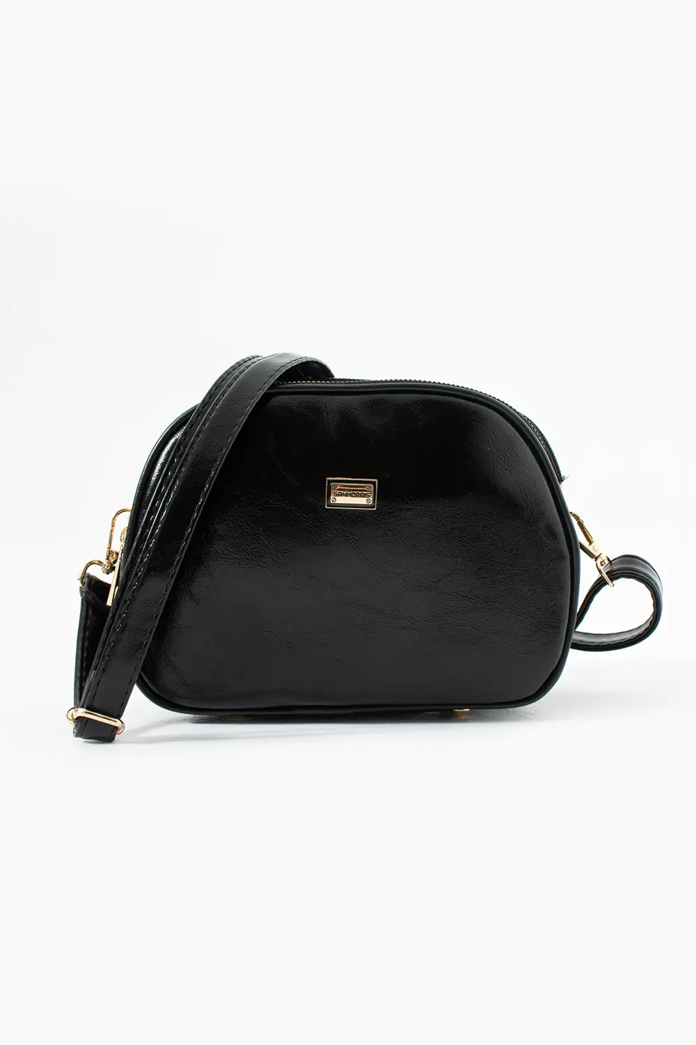 Kadın Suni Deri 4 Bölmeli Ayarlanabilir Çapraz Askılı Çapraz Ve O