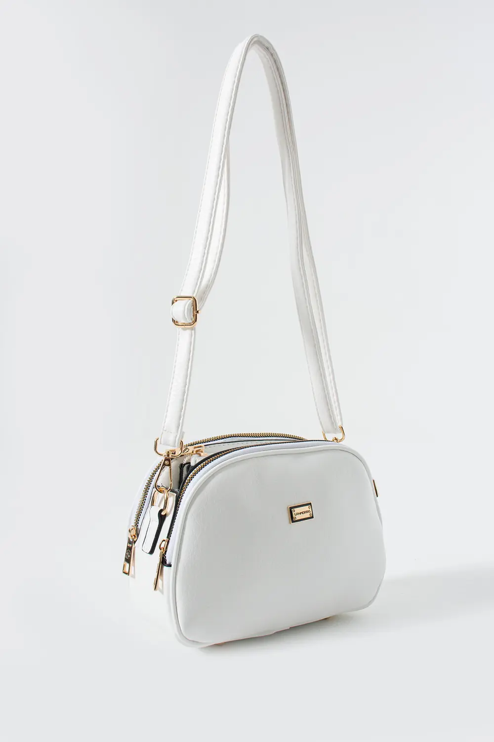 Kadın Suni Deri 4 Bölmeli Ayarlanabilir Çapraz Askılı Çapraz Ve O