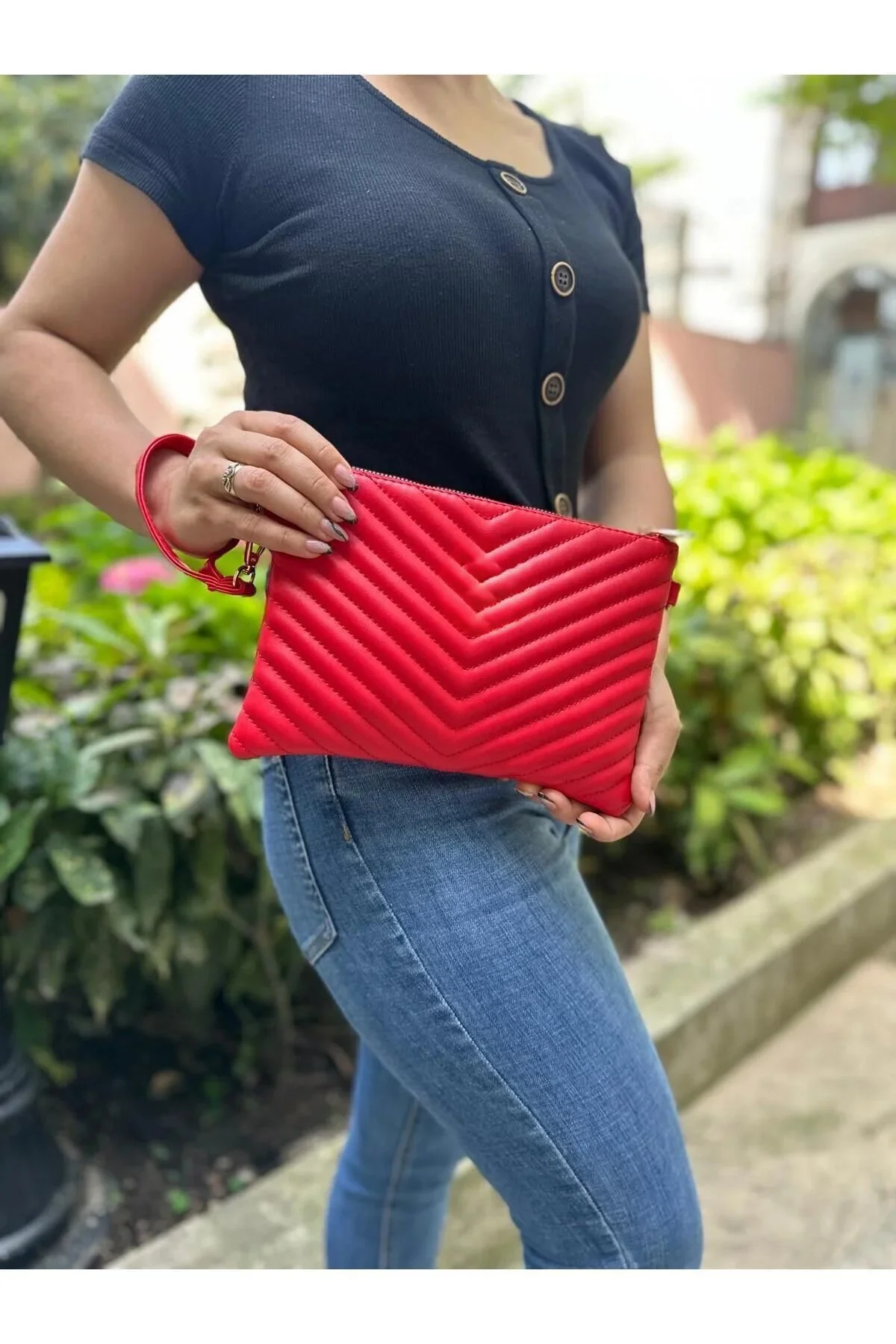 Kadın Suni Deri Ayarlanabilir Çapraz ve El Askılı Portföy, Clutch Kadın Suni Deri Ayarlanabilir Çapraz ve El Askılı Portföy, Clutch