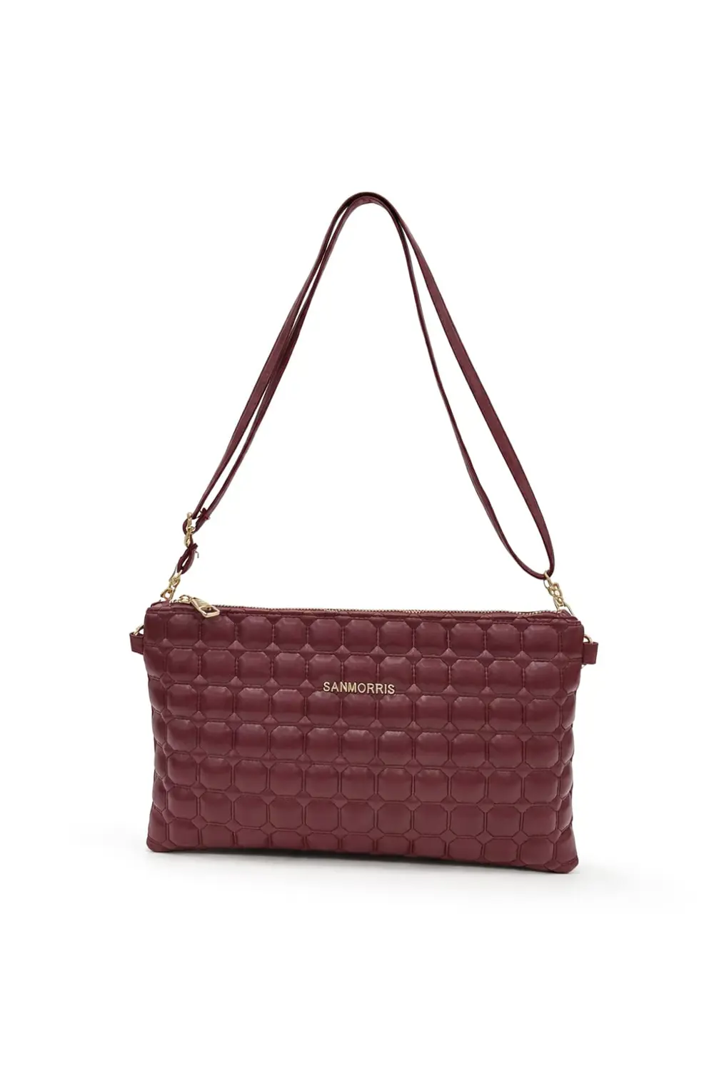 Kadın Suni Deri Ayarlanabilir Çapraz Ve El Askılı Portföy, Clutch