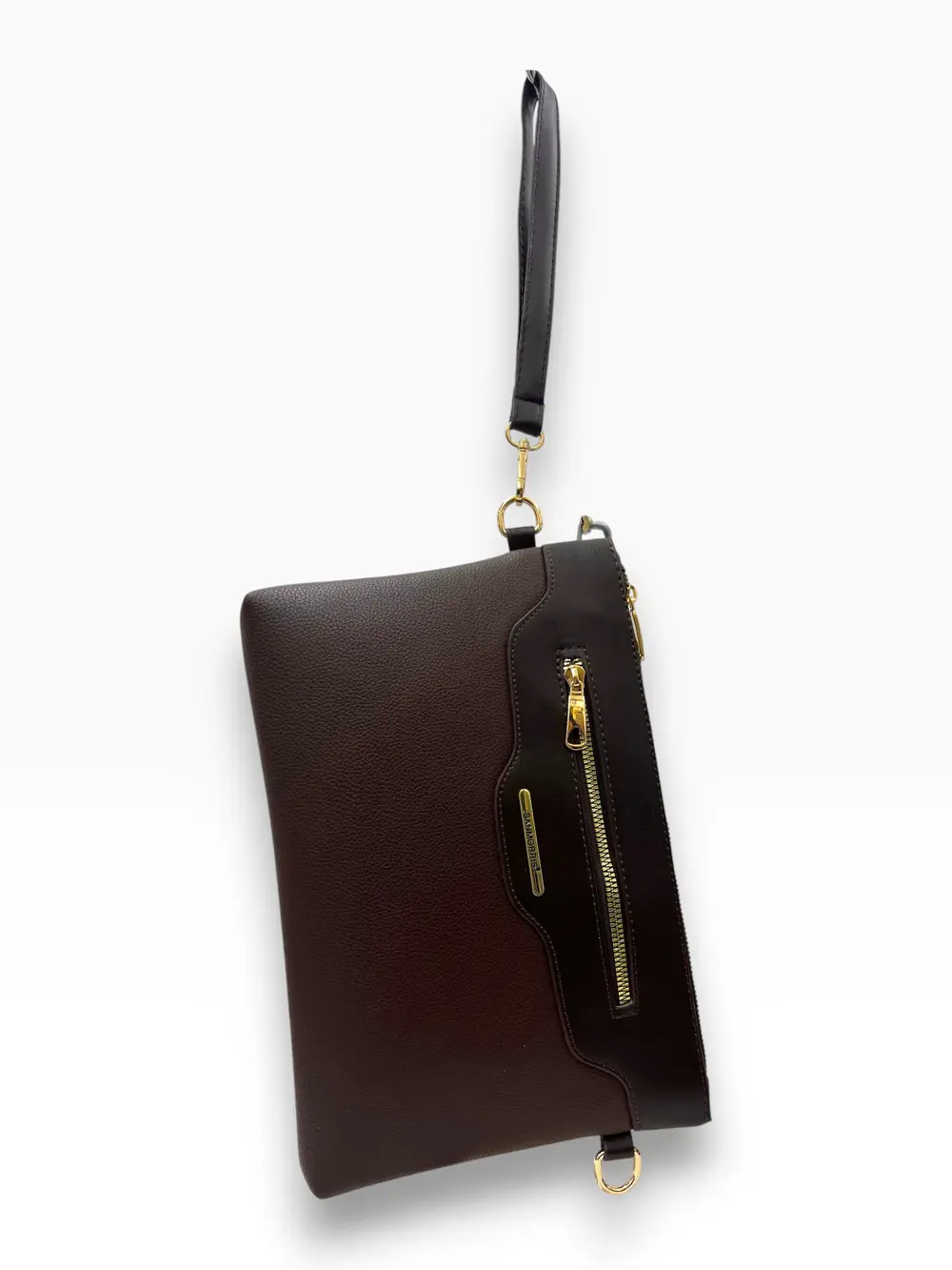 Kadın Suni Deri Ayarlanabilir Çapraz Ve El Askılı Portföy, Clutch