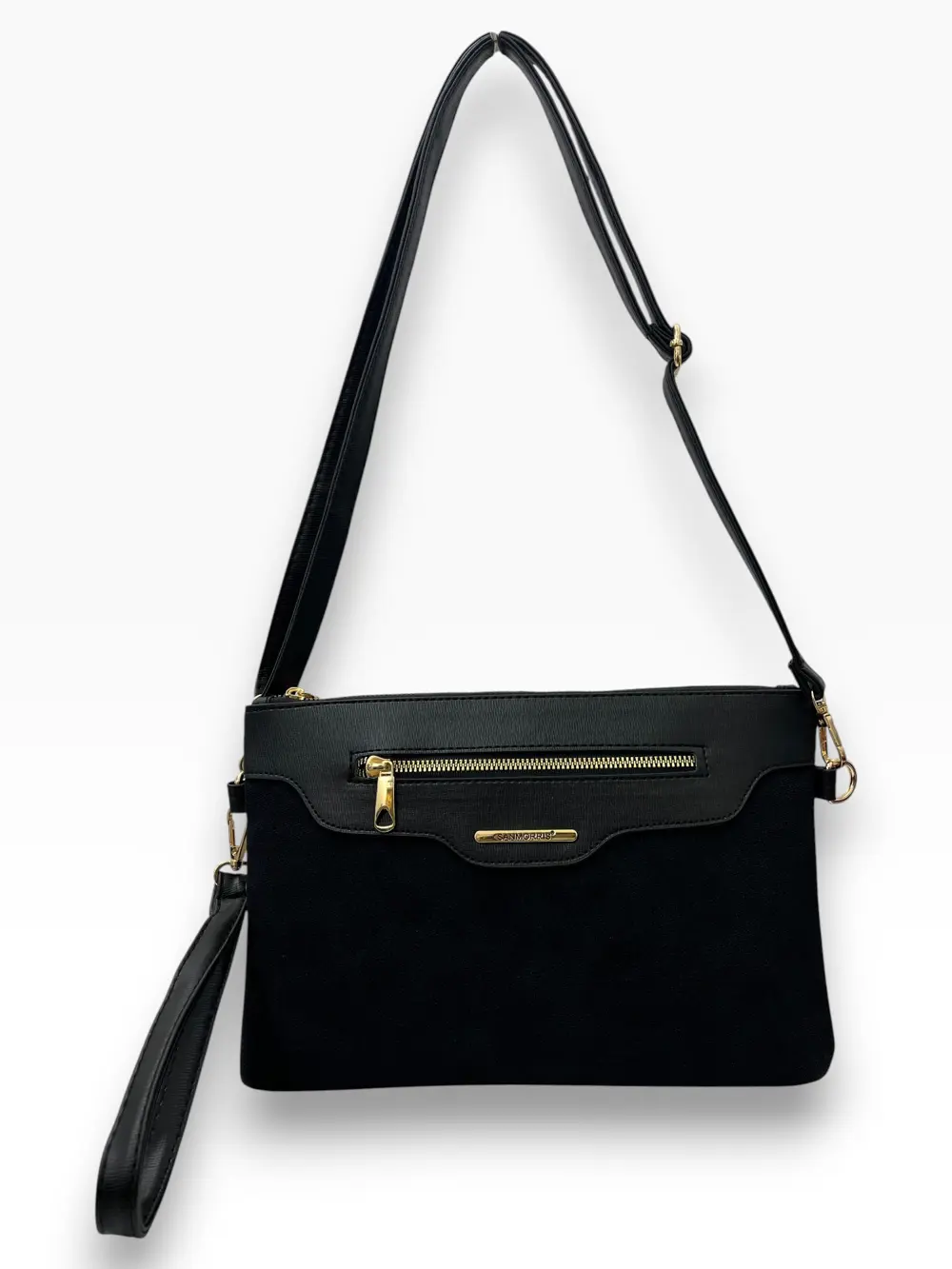 Kadın Suni Deri Ayarlanabilir Çapraz Ve El Askılı Portföy, Clutch