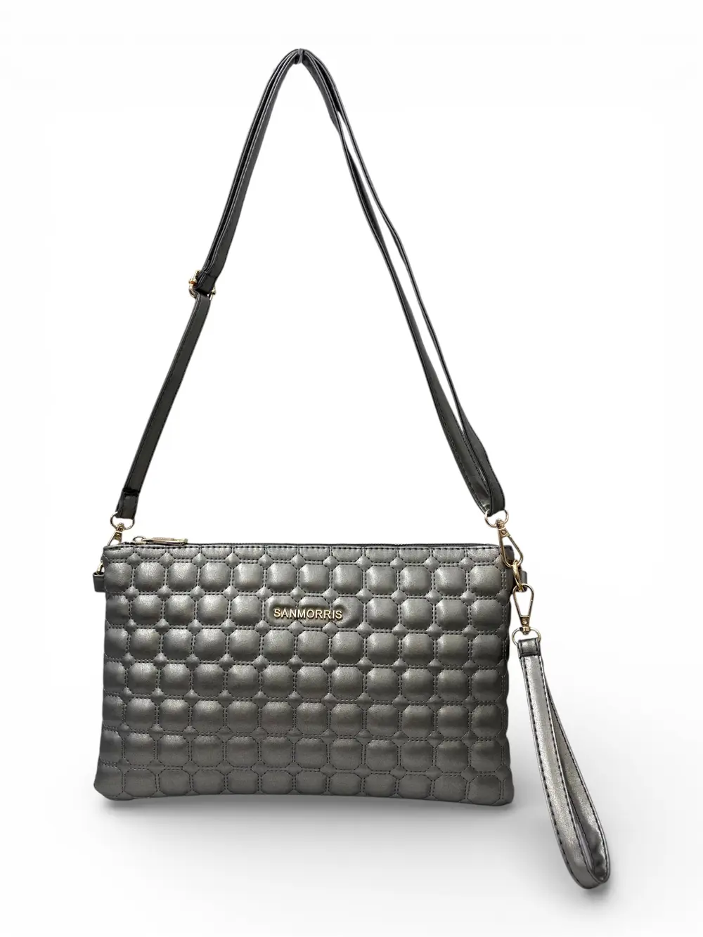 Kadın Suni Deri Ayarlanabilir Çapraz Ve El Askılı Portföy, Clutch